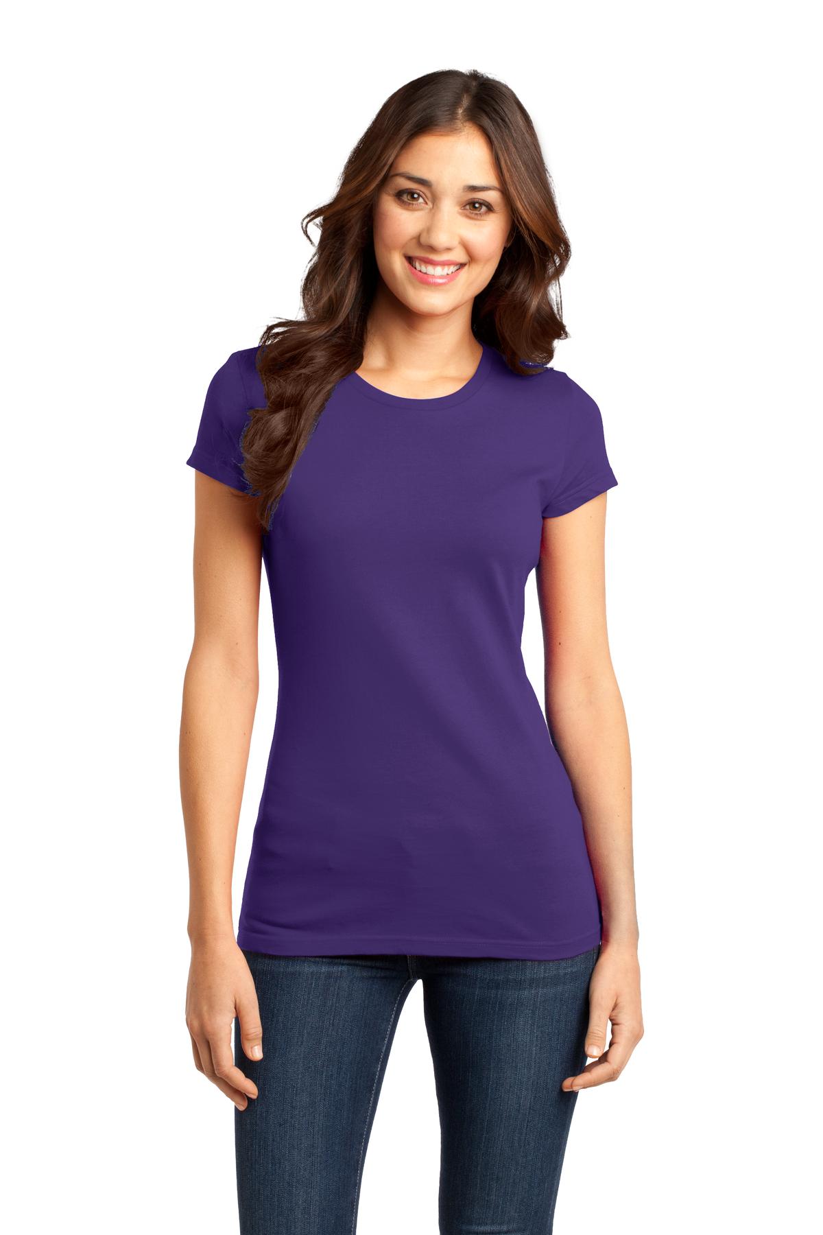 District Women's Fitted Very Important Tee . DT6001 102