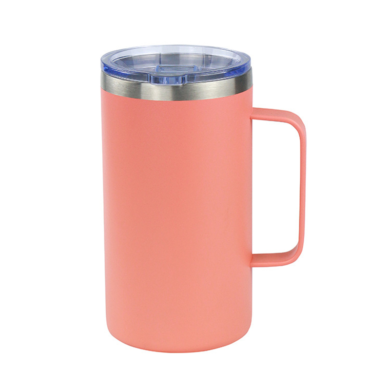 20Oz. Vacuum Stainless Steel Tumbler with Handle 10