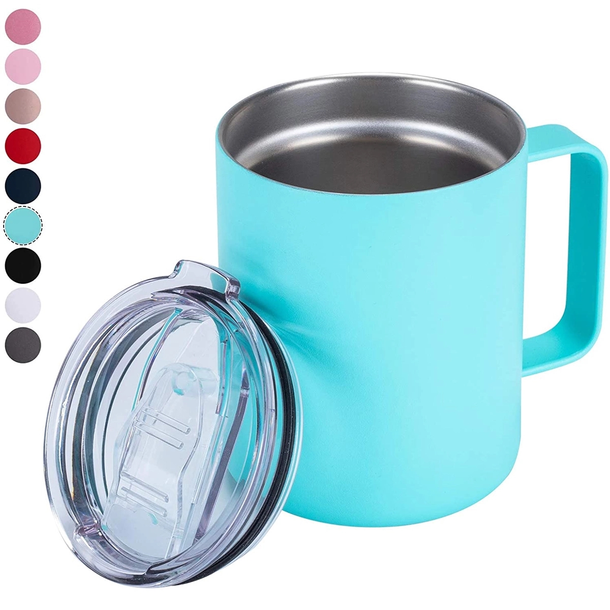 12 oz Vacuum Insulated Tumbler with Handle 5