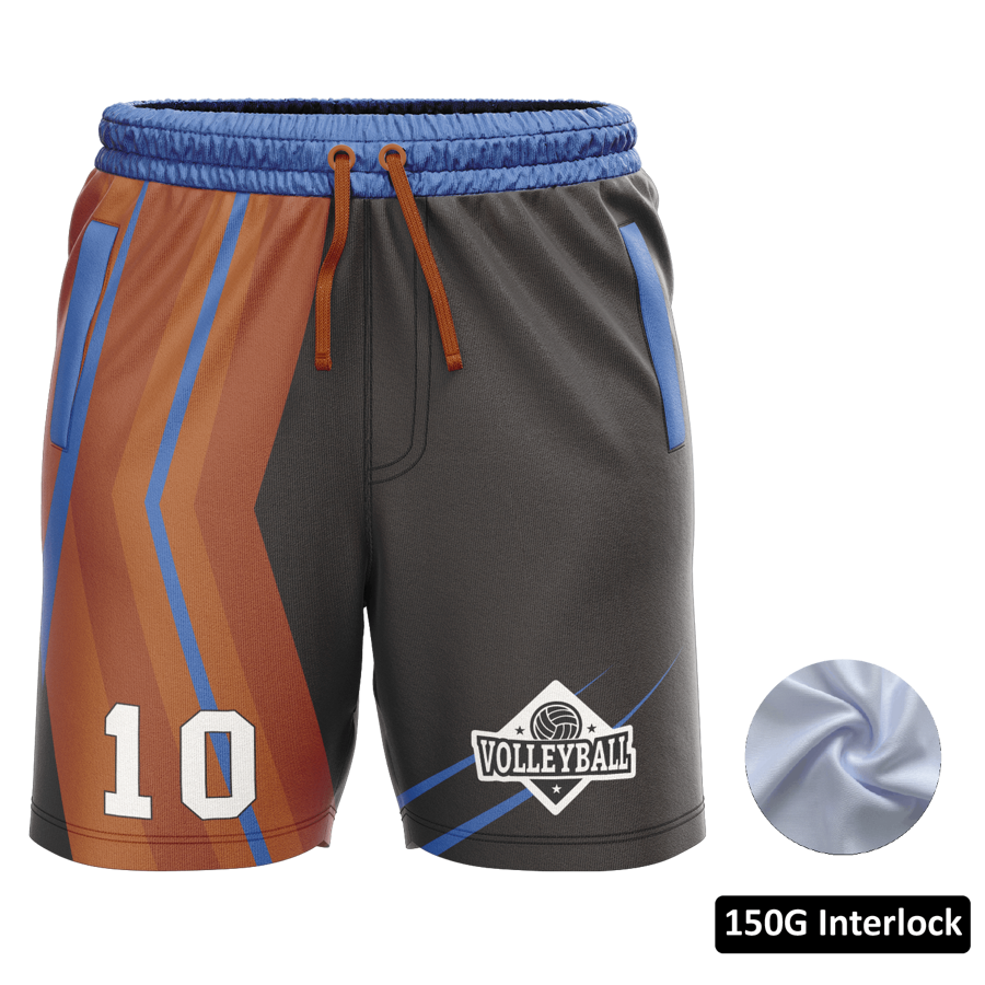 Men's & Kids' Sublimation Standard Length Training Shorts w/ 2
