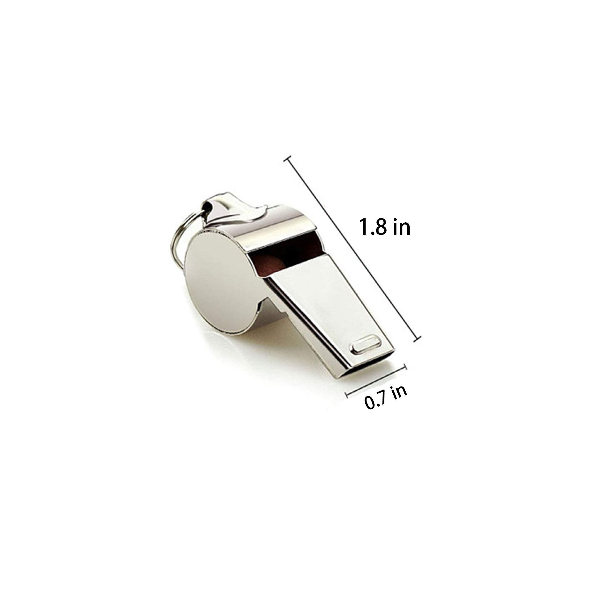 Stainless Steel Referee Whistle 3