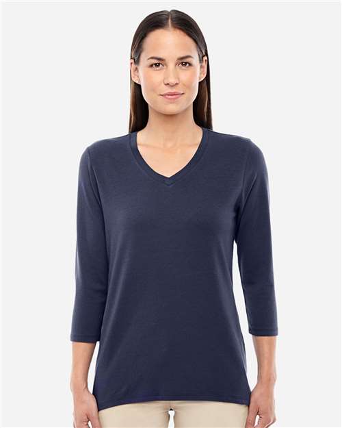 Women's Perfect Fit™ Bracelet-Length V-Neck Top - DP184W 44