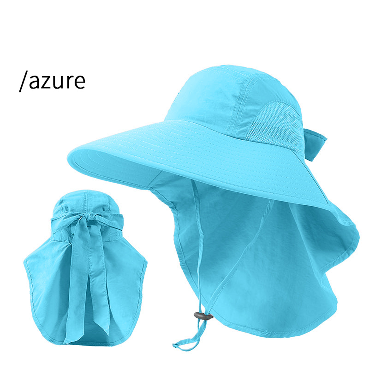 Adult UV Protection Wide Brim Polyester Sun Hat 10