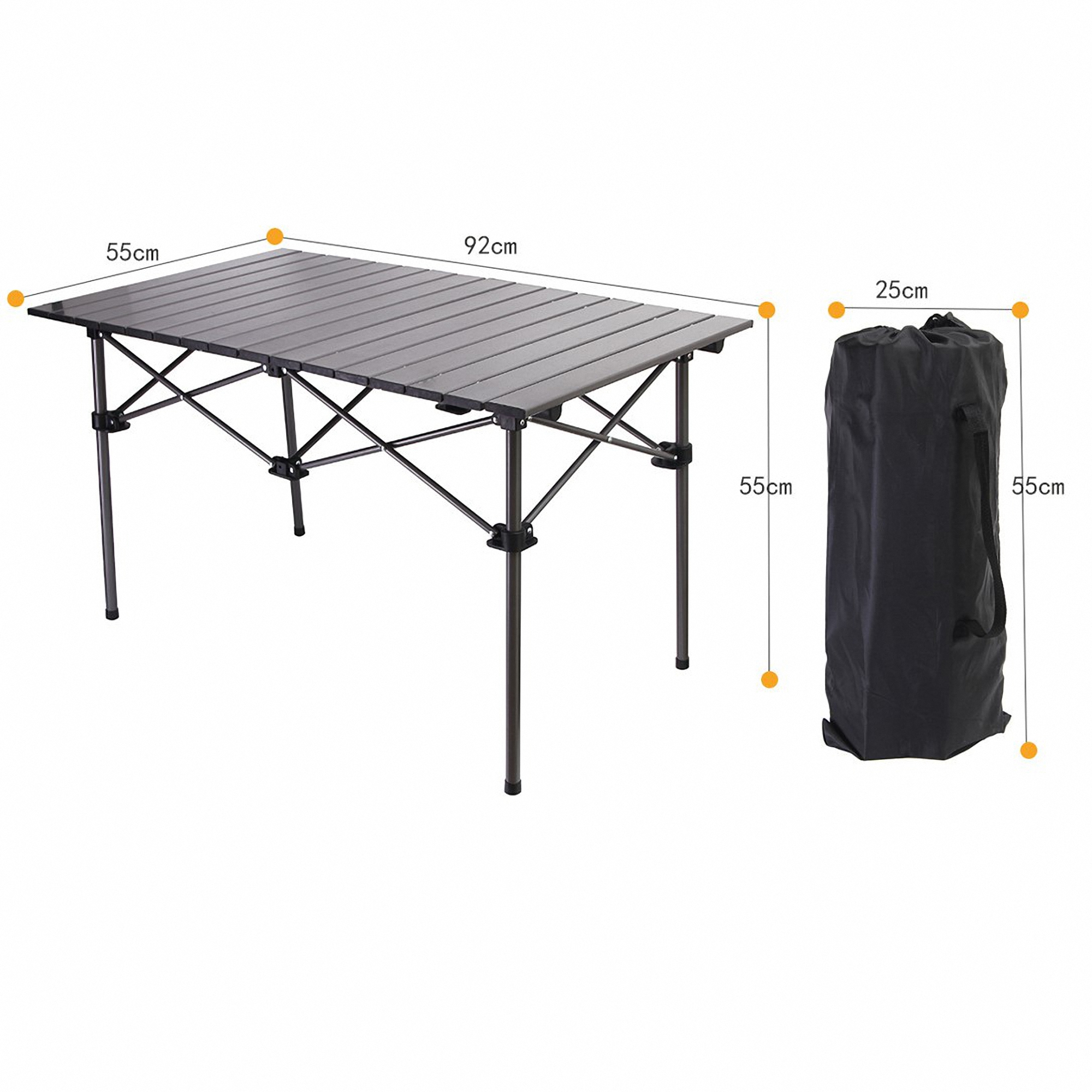 Lightweight Aluminum Folding Camping Table 2