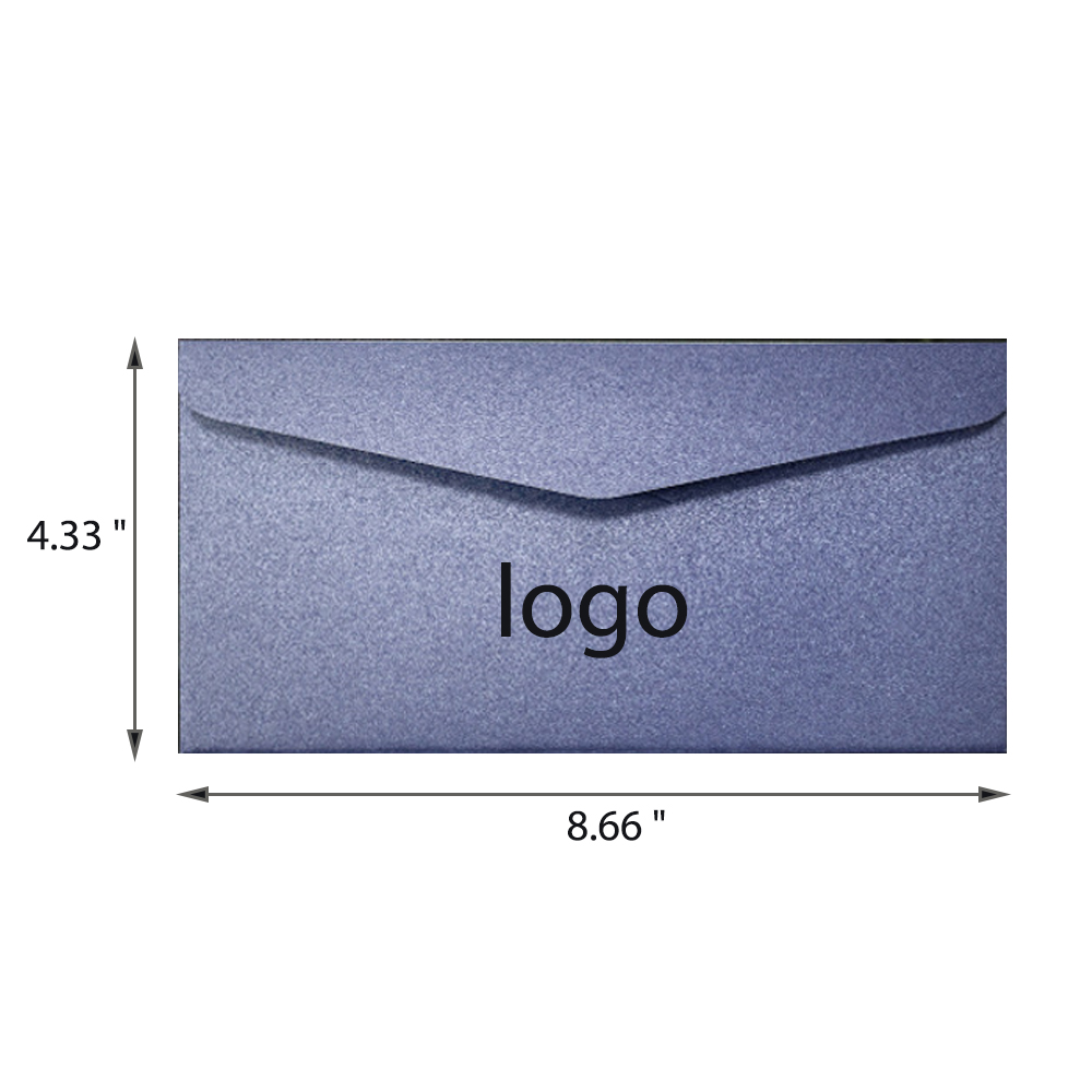 Thickened metallic lustrous logo business envelope 3