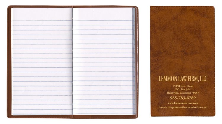 Executive Vinyl Cover Tally Book 1