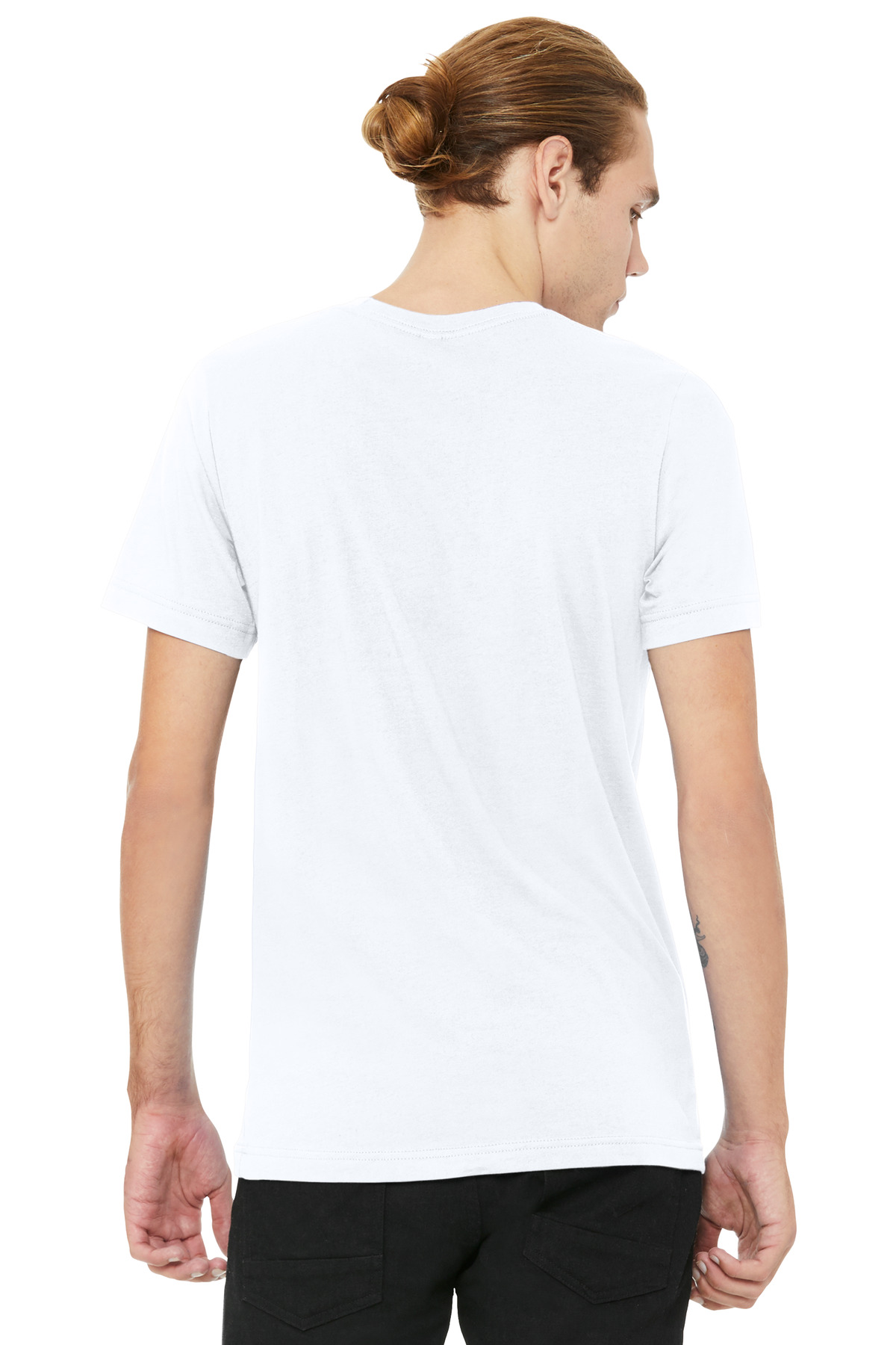 BELLA+CANVAS Unisex Heather CVC V-Neck Tee BC3005CVC 75