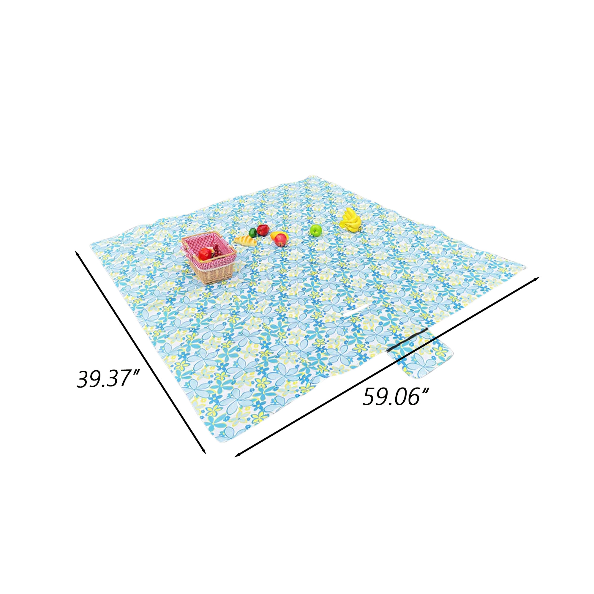 Oxford Cloth Foldable Picnic Mat 6
