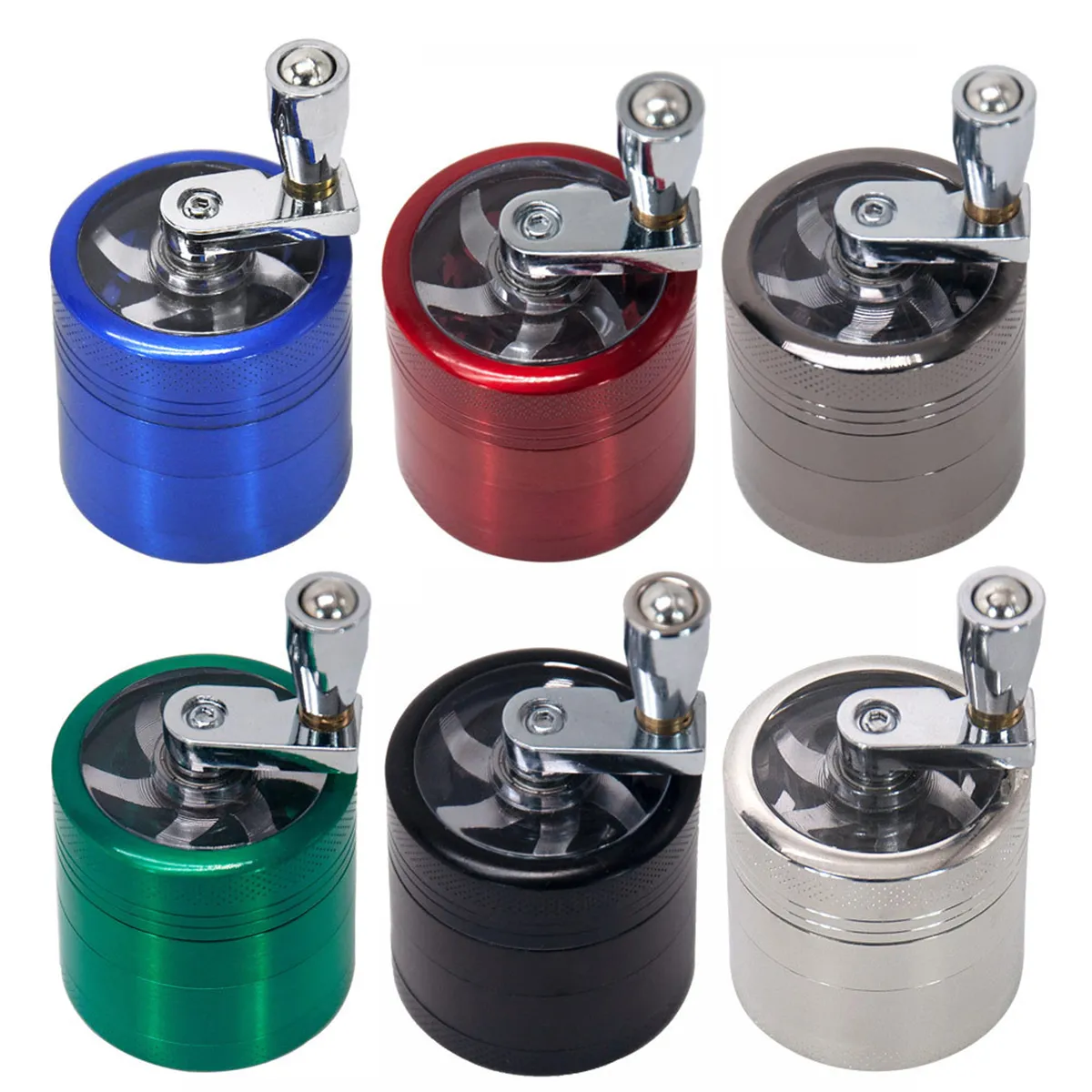 Durable Portable Labor Saving 4 Layers Manual Grinder 5