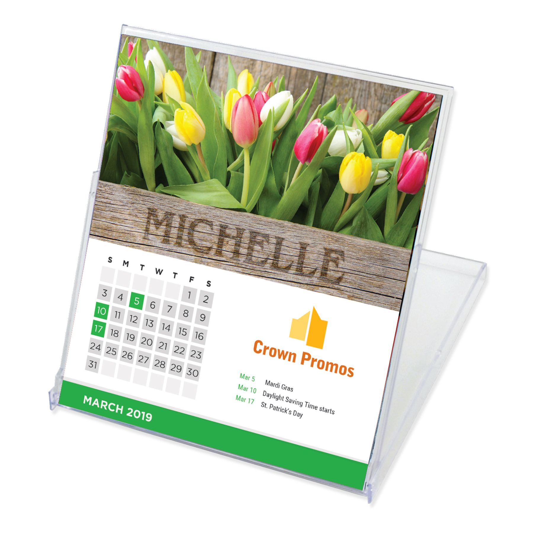 Jewel Case Calendar w/Name Personalization (CD Size) 4
