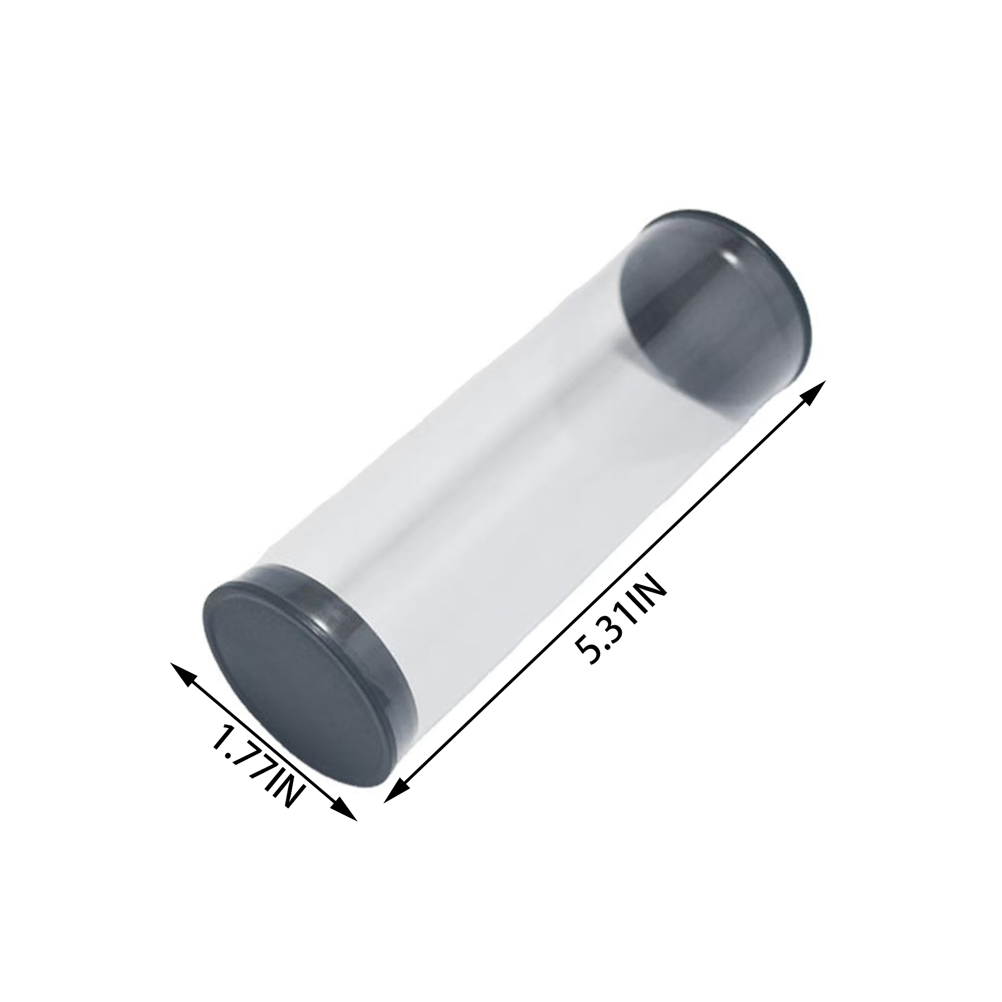 PVC Logo-Ready Golf Ball Tube 4