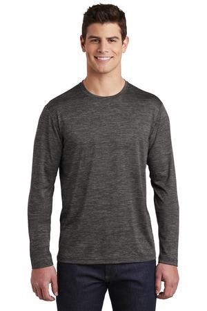 PosiCharge Long Sleeve Electric Heather Tee