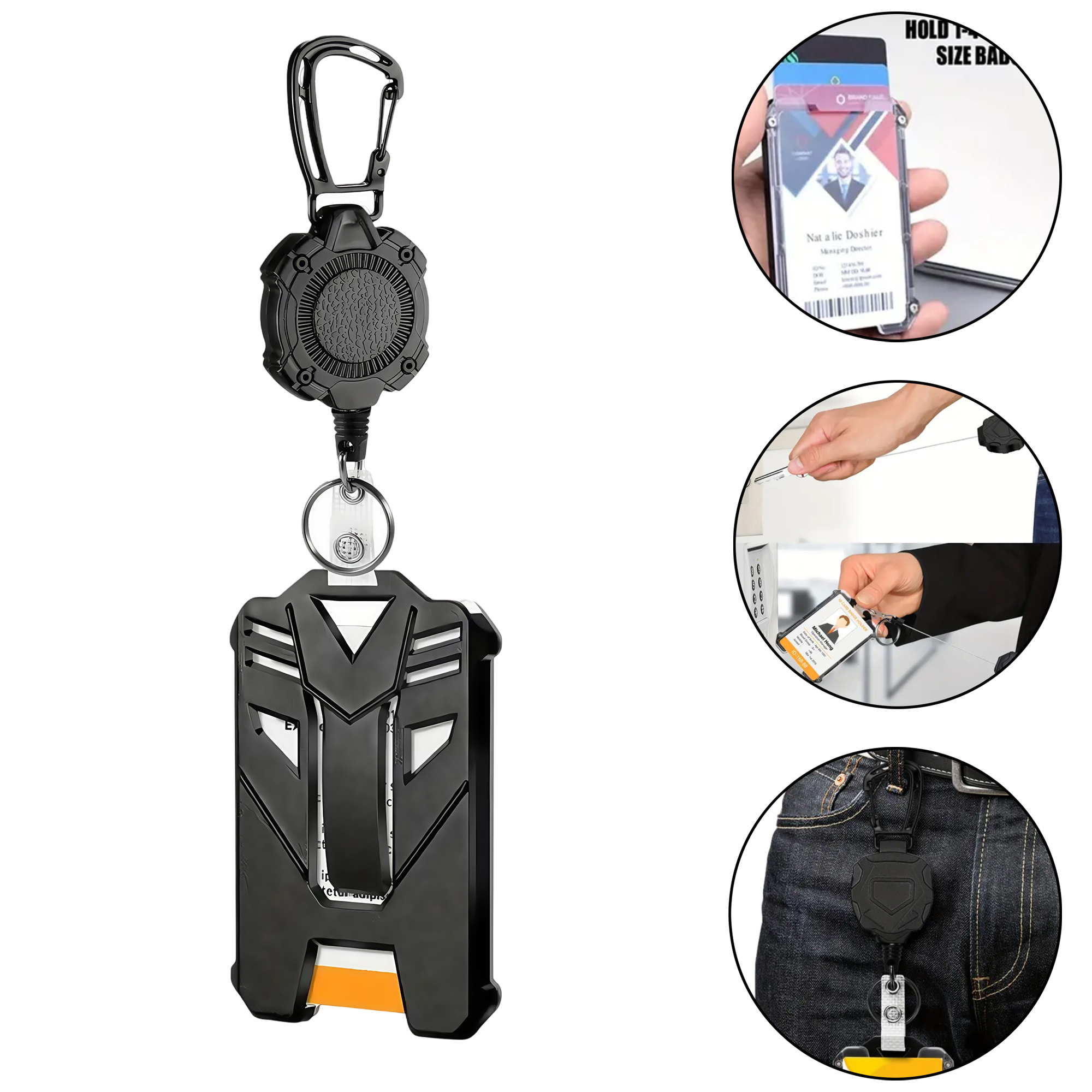 Four-Sided Gear Carabiner Clip 3