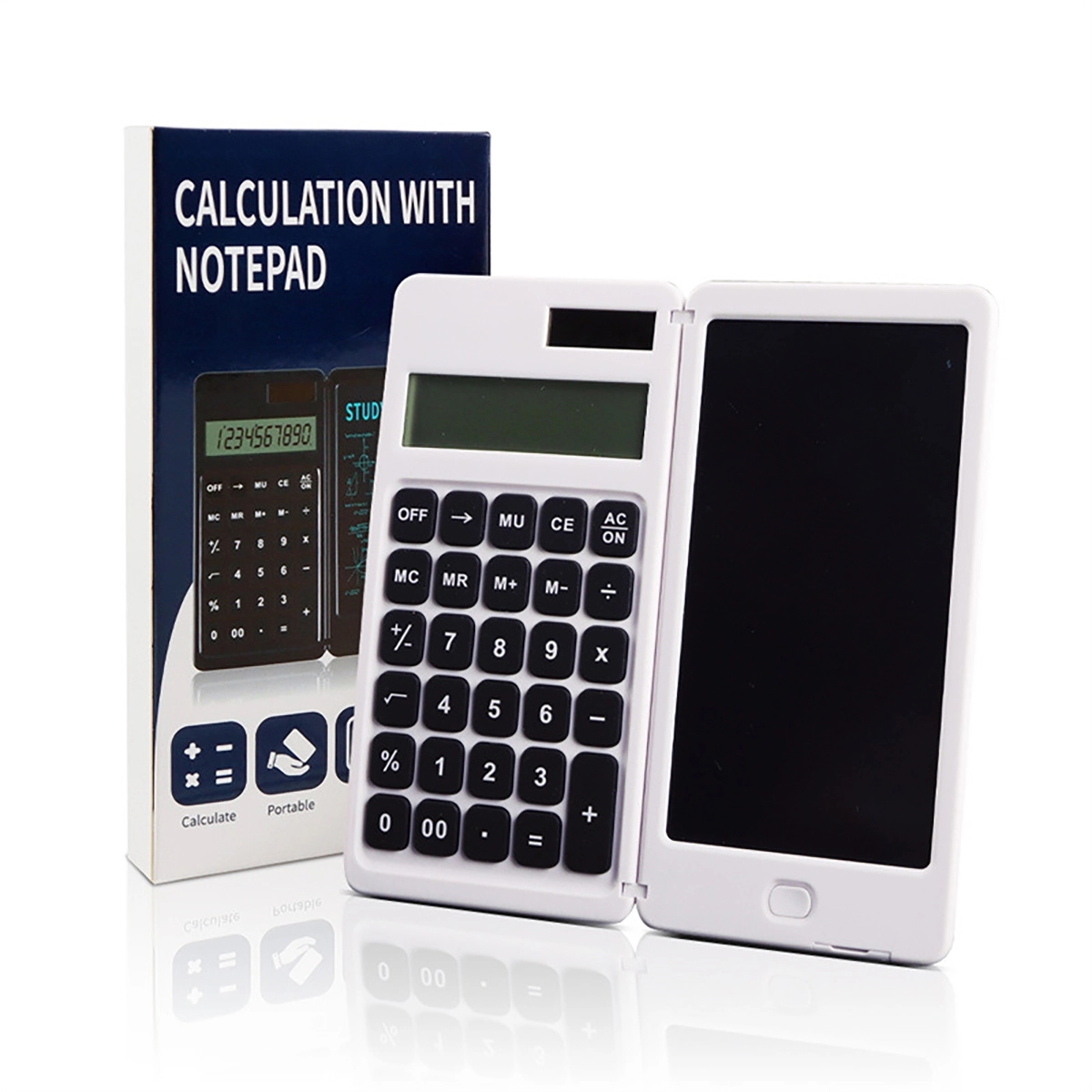 Portable Promotional Calculator with Notepad 4
