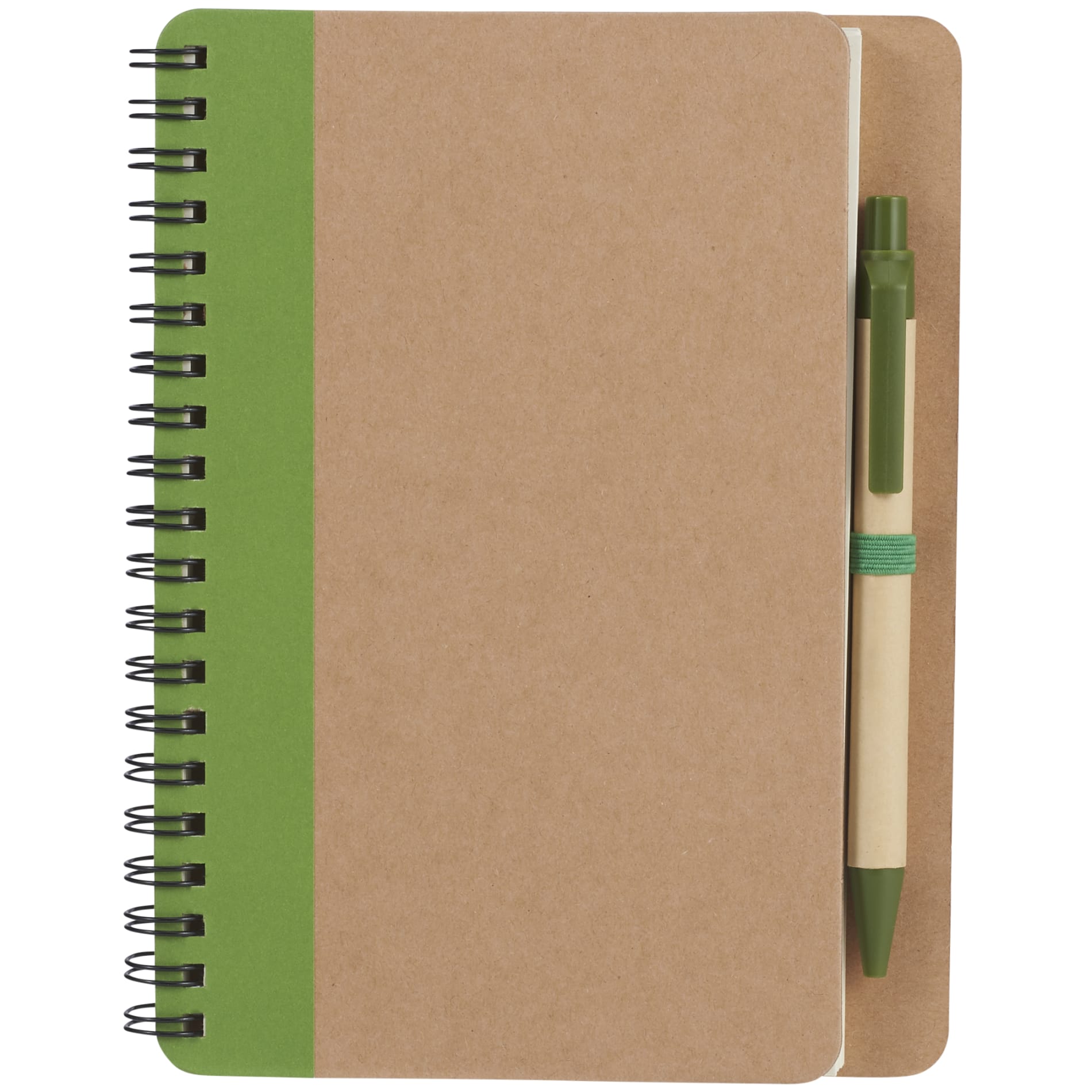 FSC® Mix 5" x 7" Eco Spiral Notebook with Pen 60