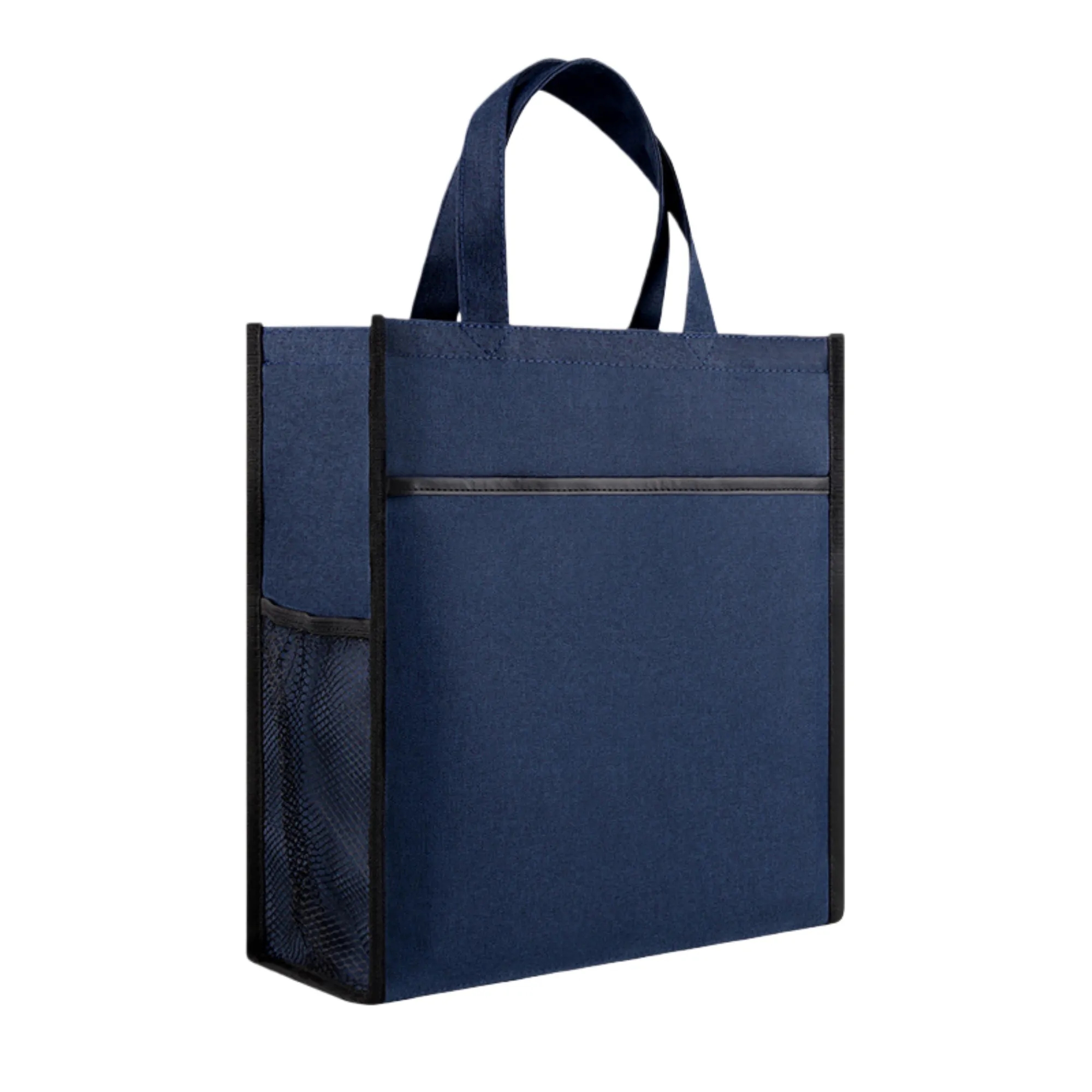 Mens Oxford Fabric Briefcase Custom Logo Office Bag 6