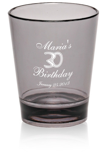 1.5 oz. Translucent Plastic Shot Glasses 25