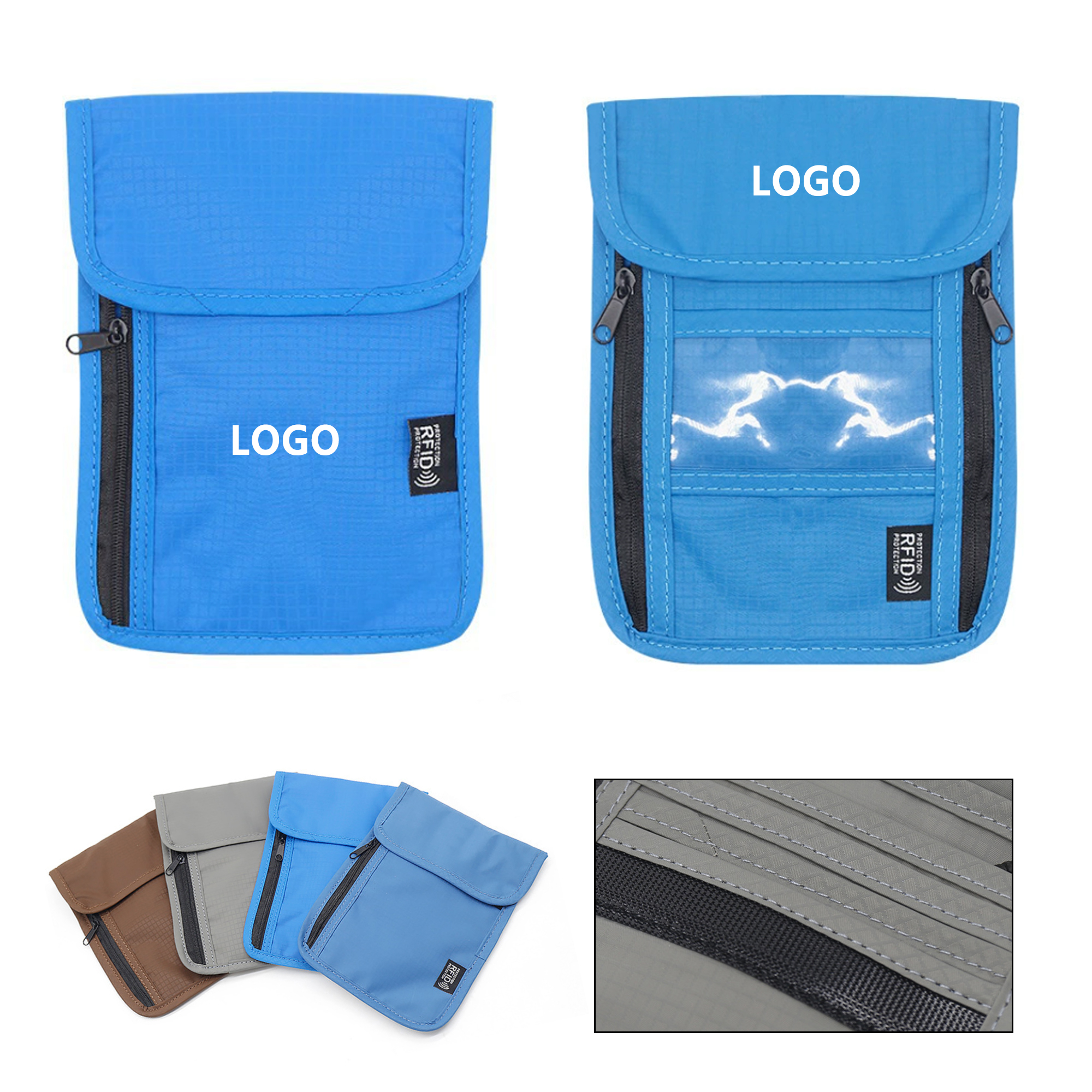 Anti-Theft ID Card Shoulder Bag 1