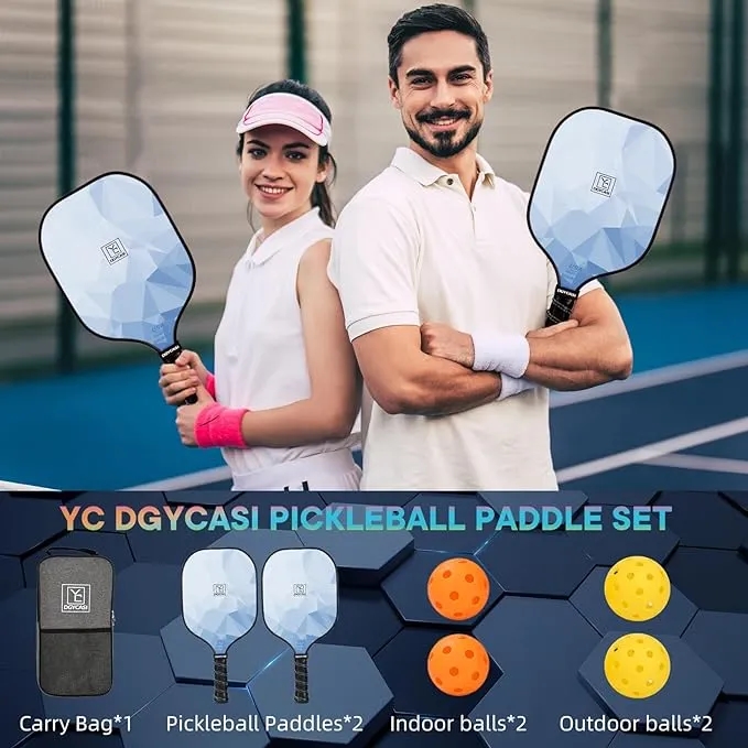 3K Graphite Pickleball Racket Set 2