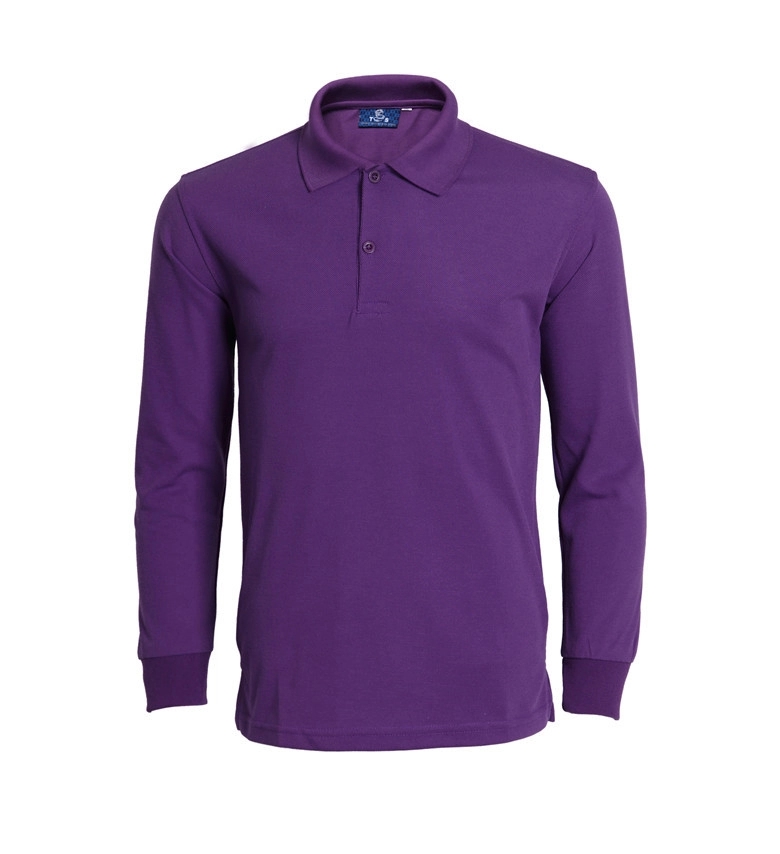 Cotton Long Sleeve Polo 14