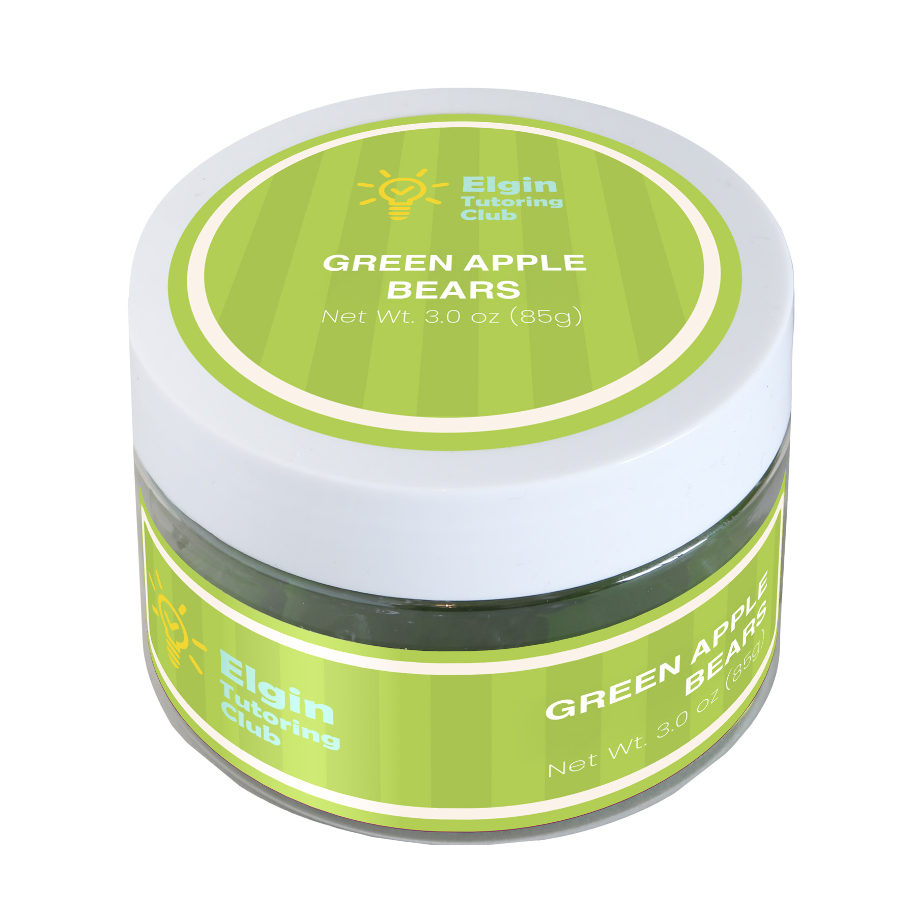 Albanese® Green Apple Gummi Bears: Small Jar 4