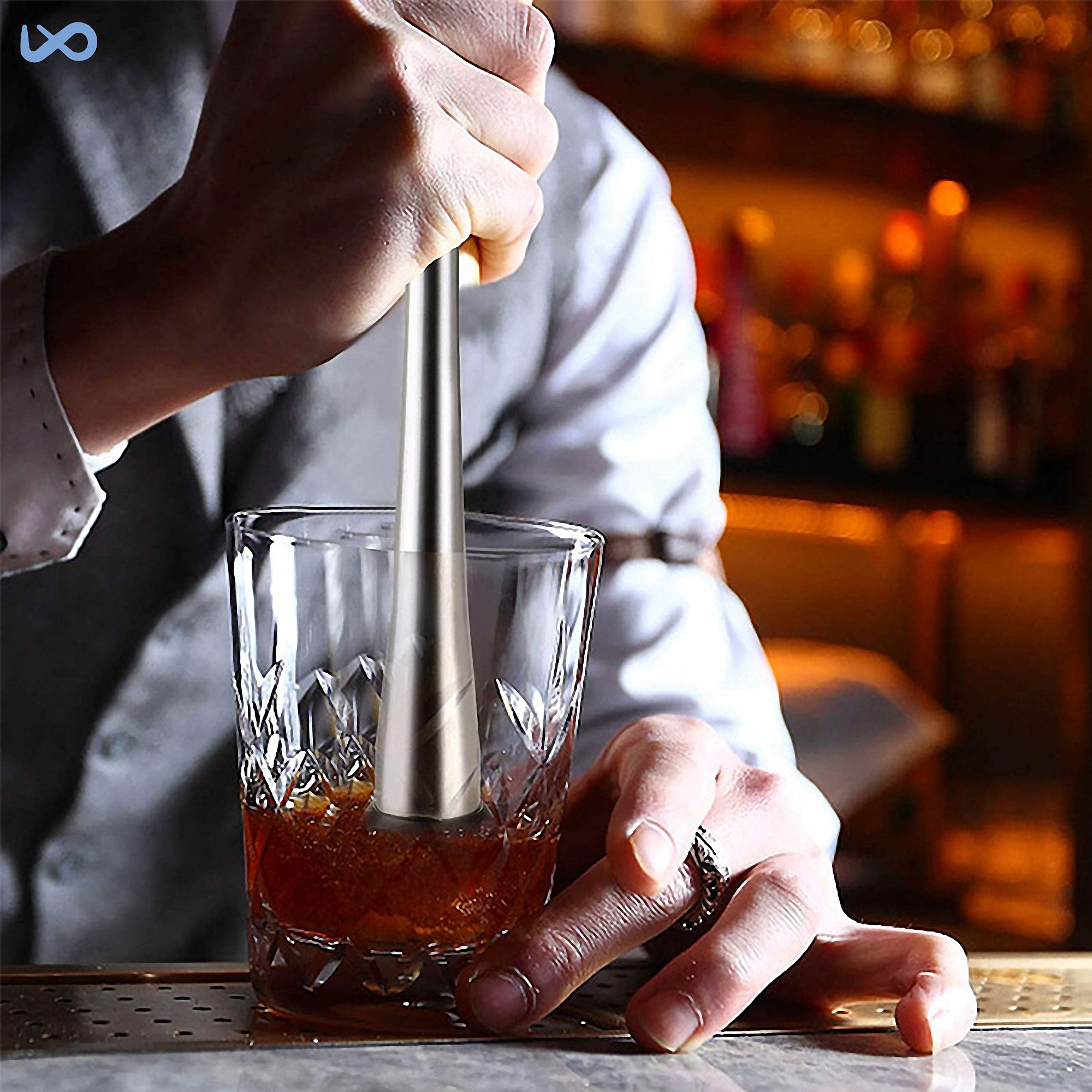 Slim & Narrow Cocktail Stirrer 2