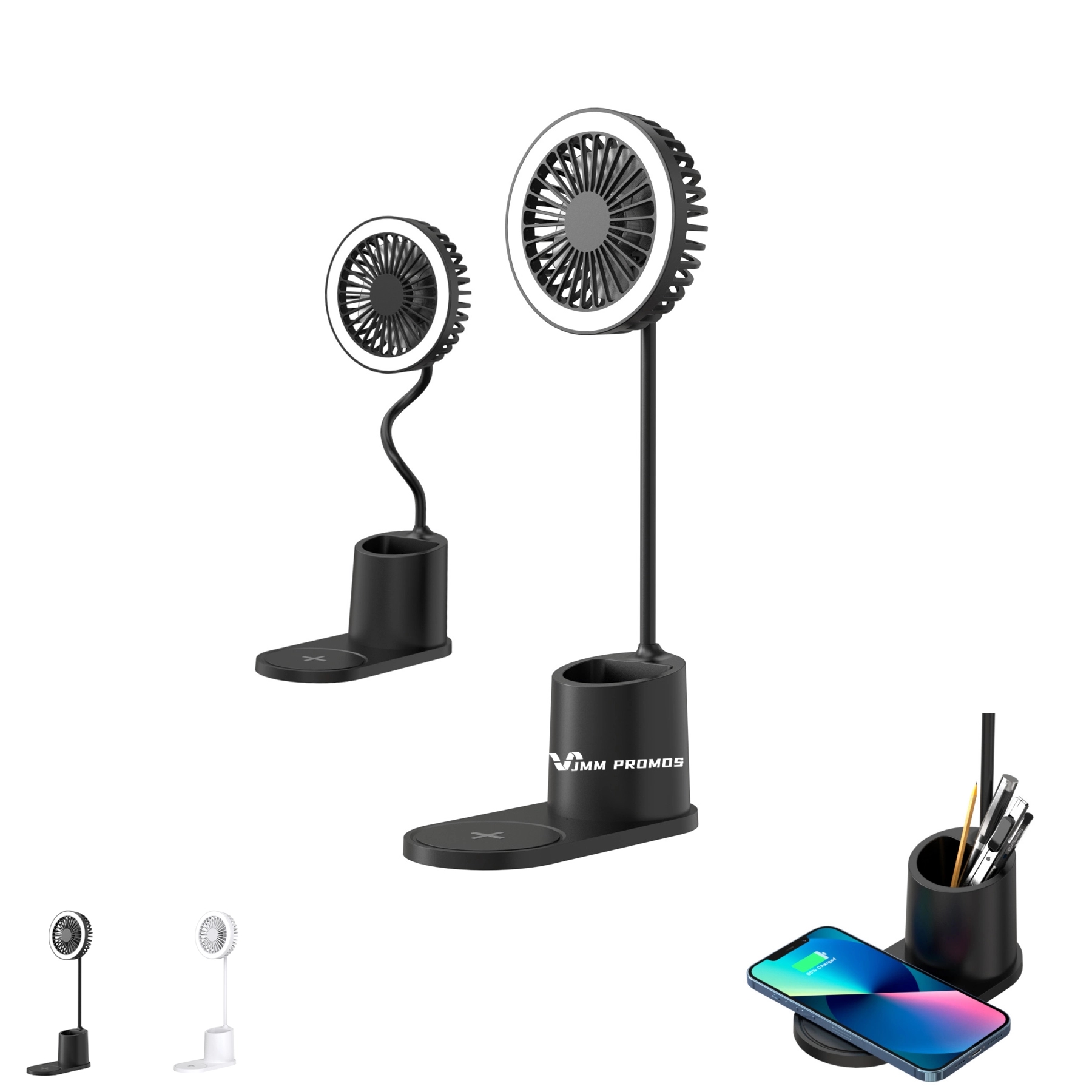 Usb Desk Fan White 2