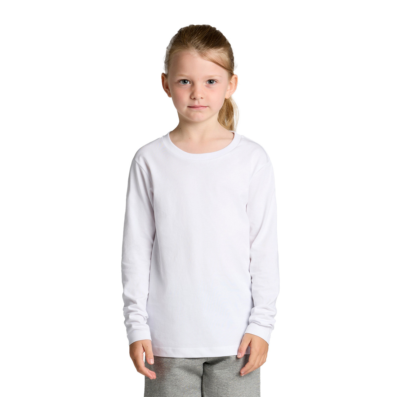 Kids Staple L/S Tee | 3007 4