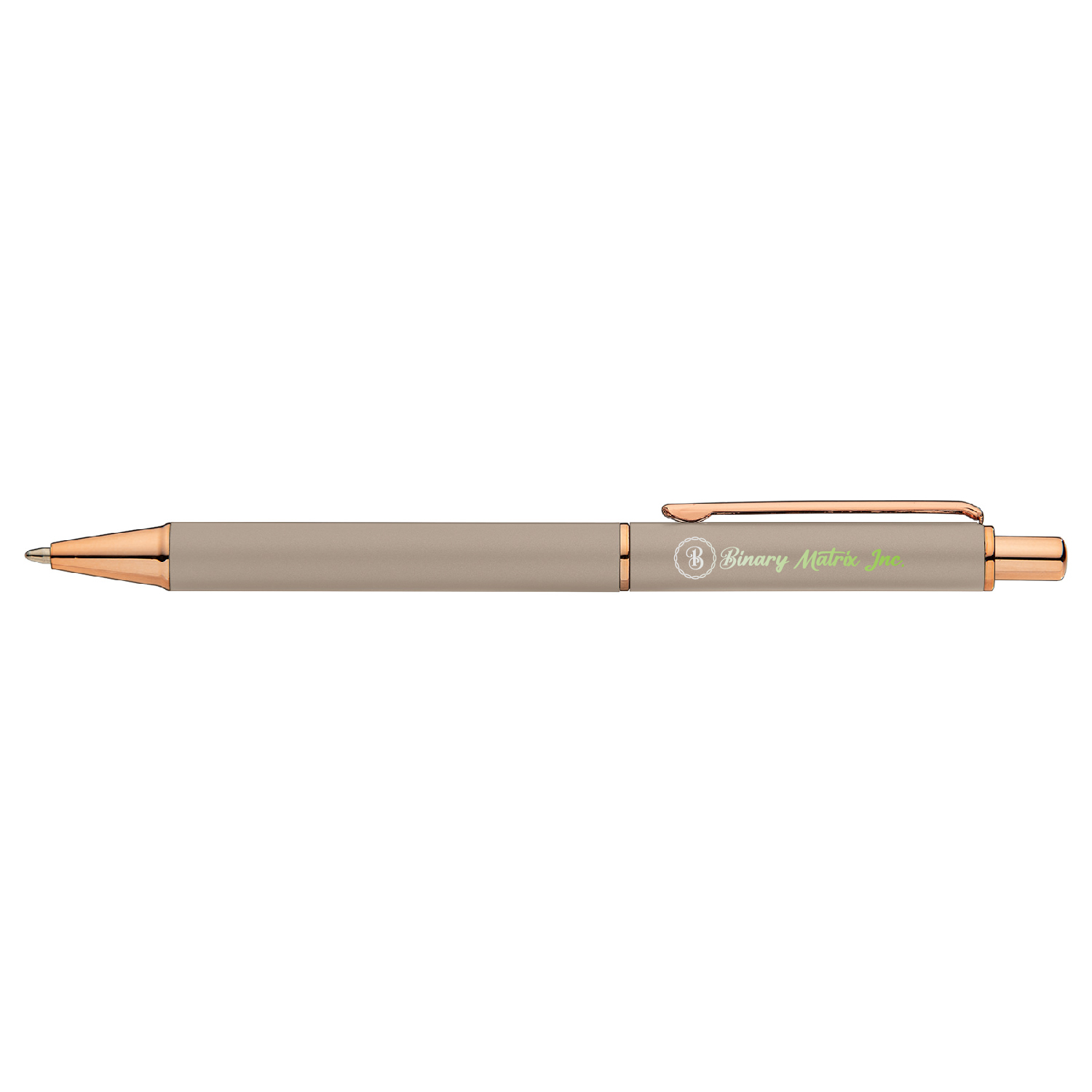 Harmony Softy Rose Gold Pen (Full Color Imprint) 3