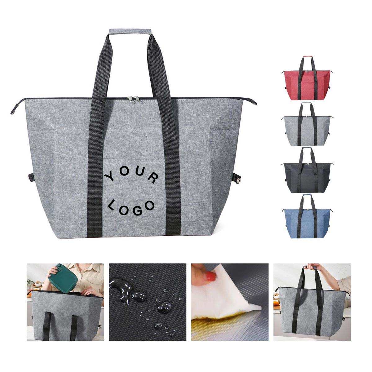 Waterproof Insulated Cooler Bag with Large Capacity 6