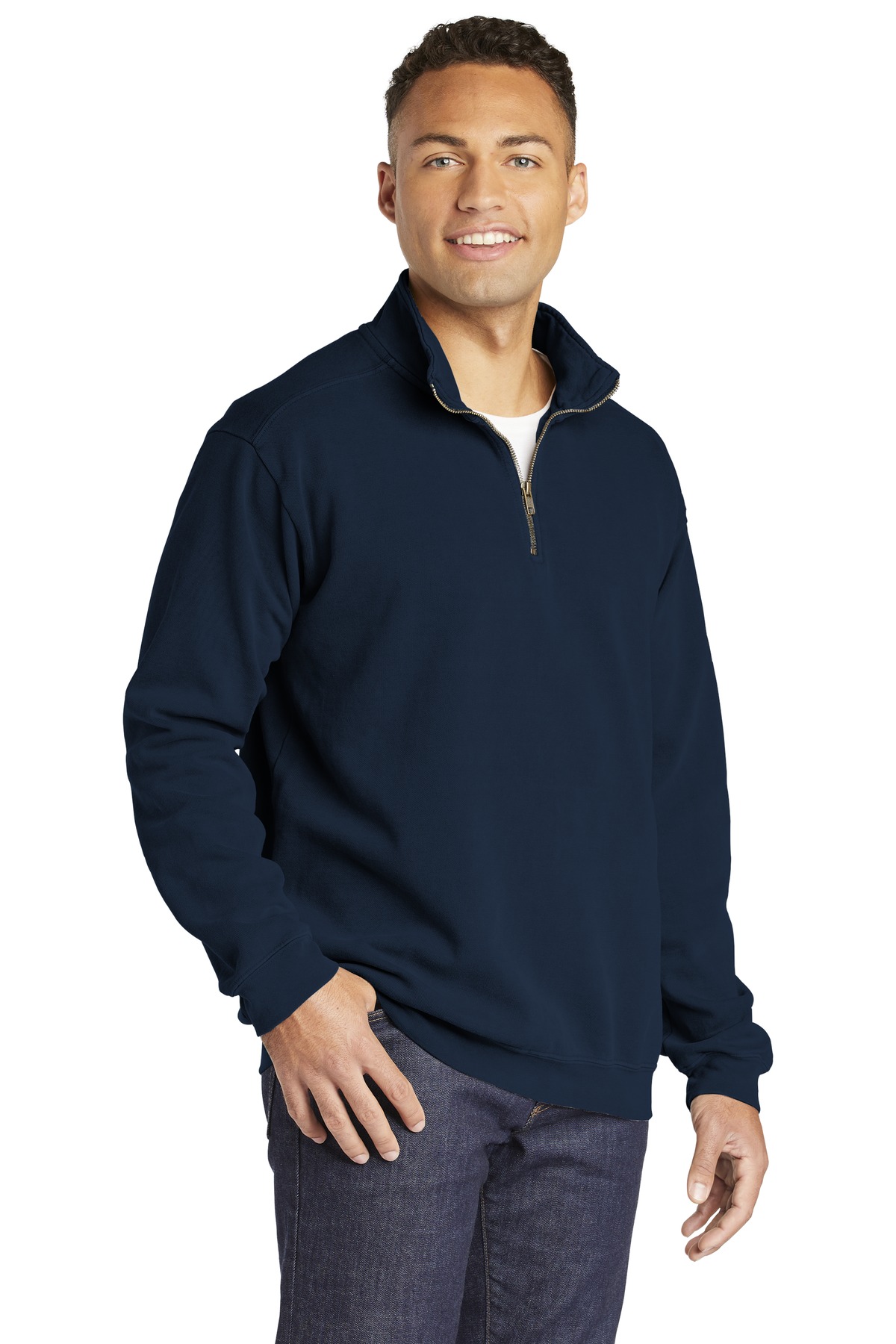 COMFORT COLORS Ring Spun 1/4-Zip Sweatshirt. 1580 50