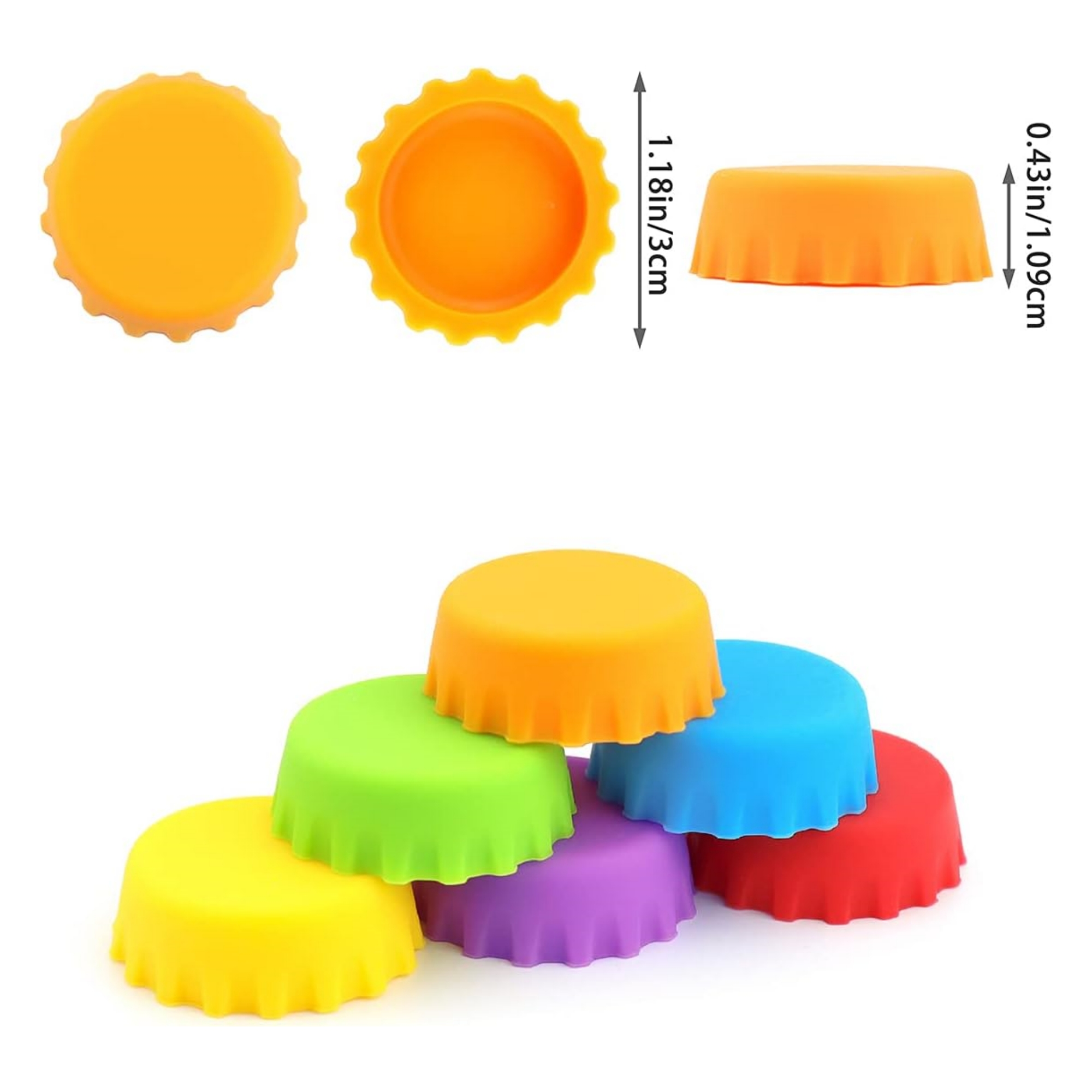 Silicone Rubber Bottle Cap 2