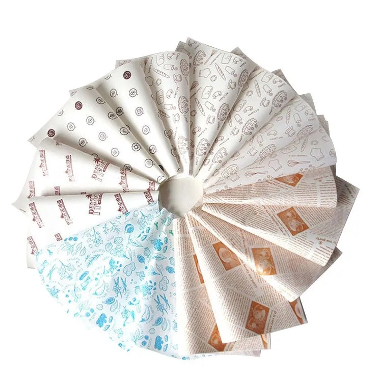 12"x12"Proof Kraft Food Wrap and Basket Liner Paper 1