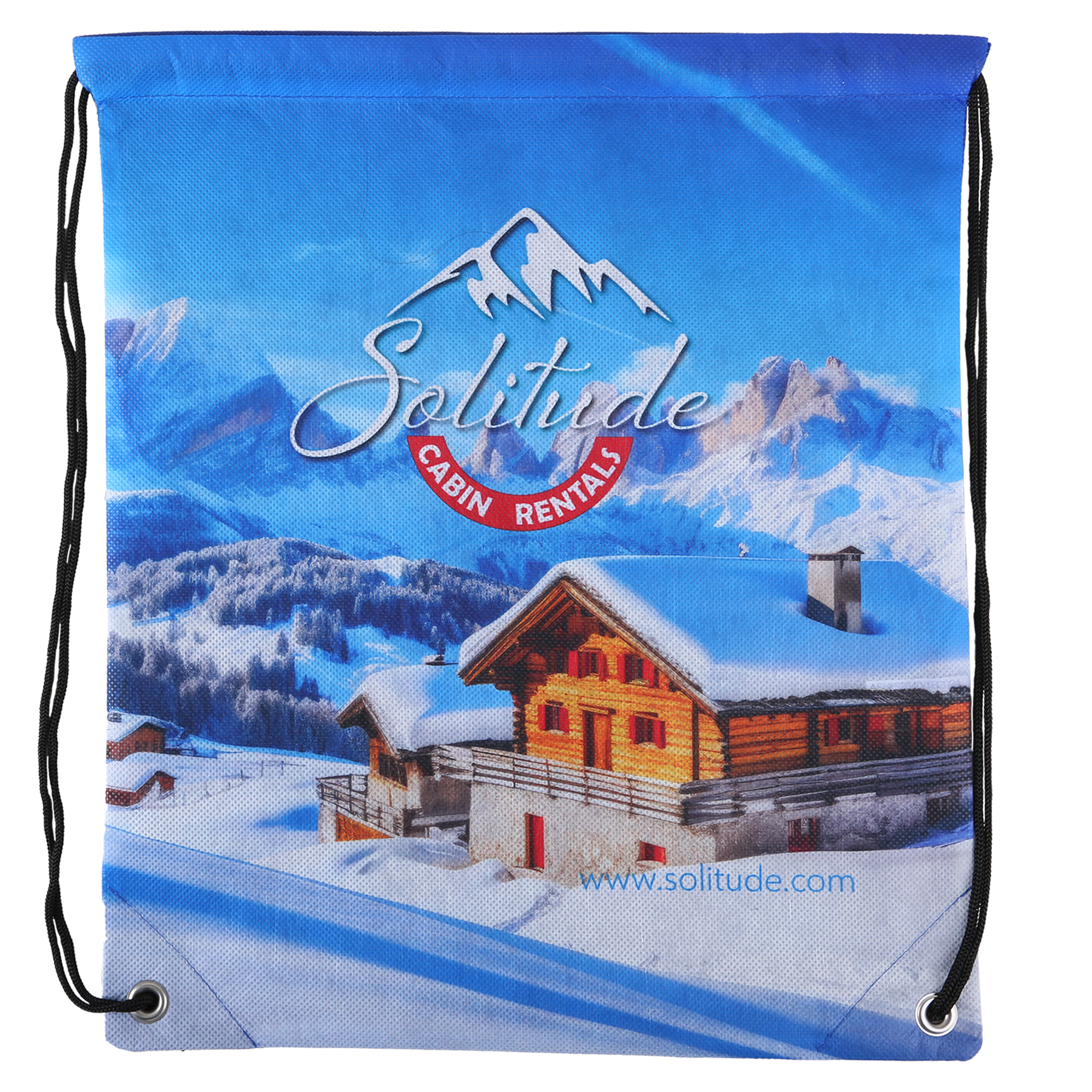 Sublimated Non-Woven Drawstring Backpack 4