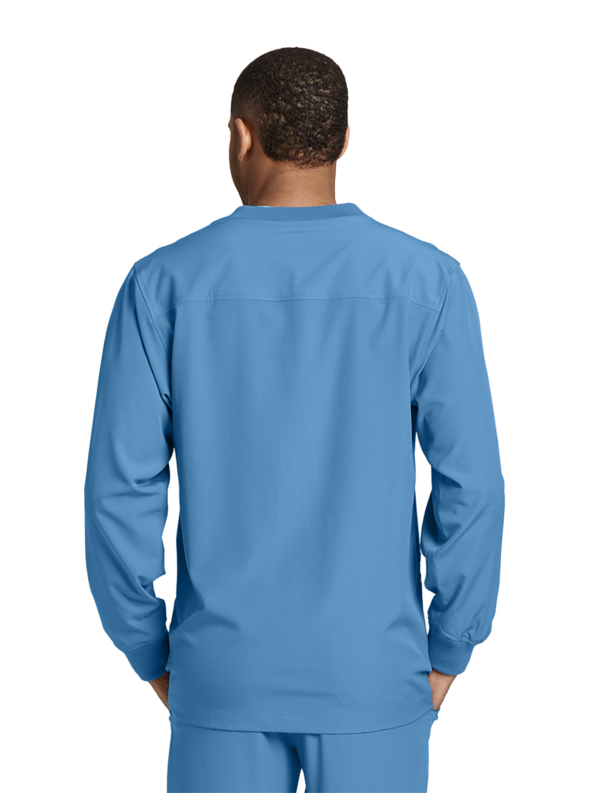 Skechers - Men's Three-Pocket Zip-Up Structure Warm-Up Scrub Jacket 6