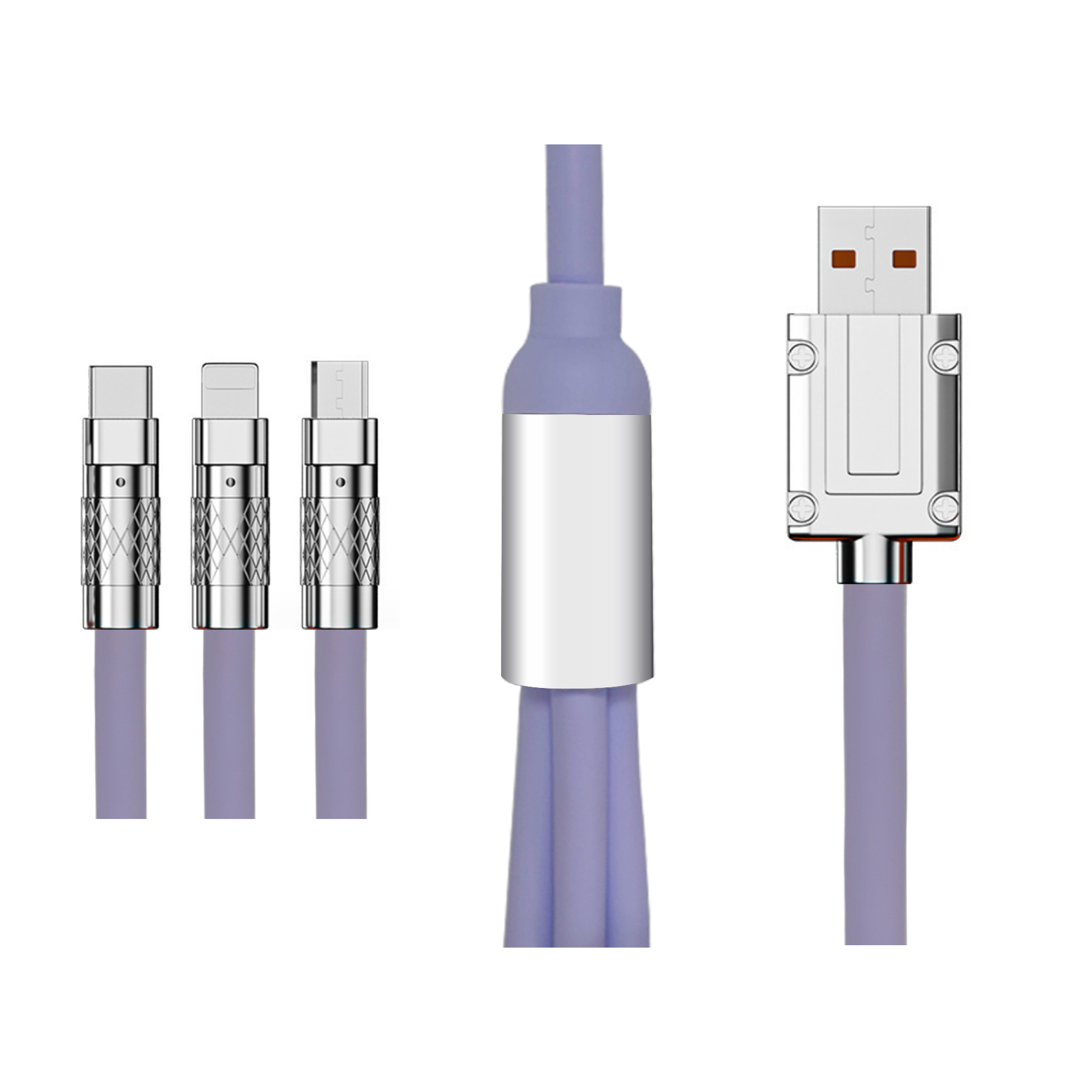 Pasor 3in1 Fast Charging Cable 8