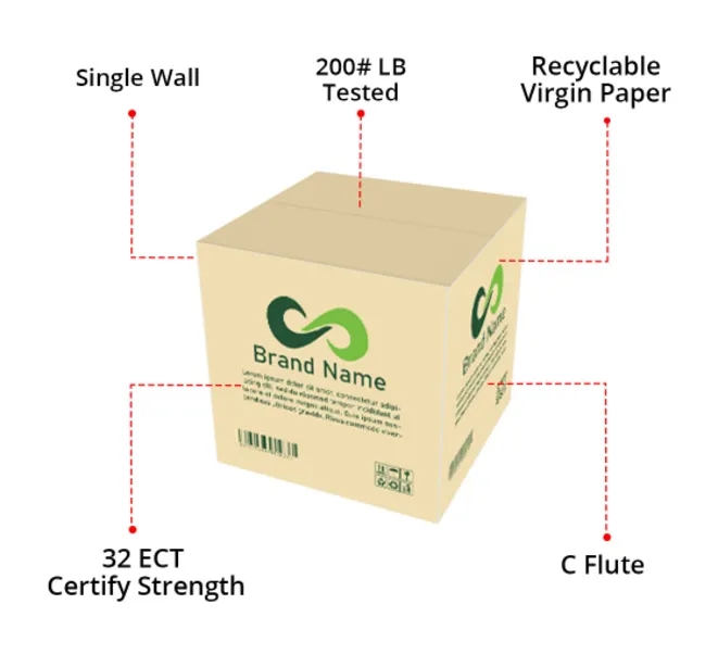 Shipping Boxes - White (Printed) 1