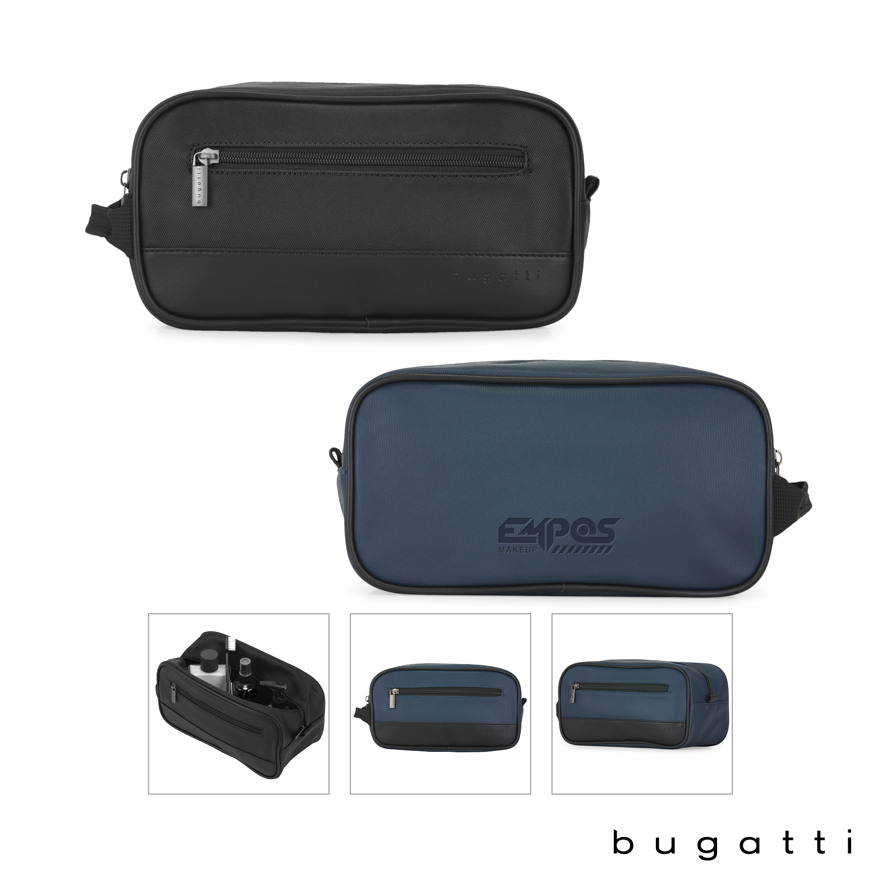 Bugatti Gin & Twill Toiletry Case 14