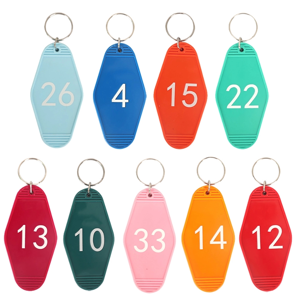 Plastic Hotel Keychain 4