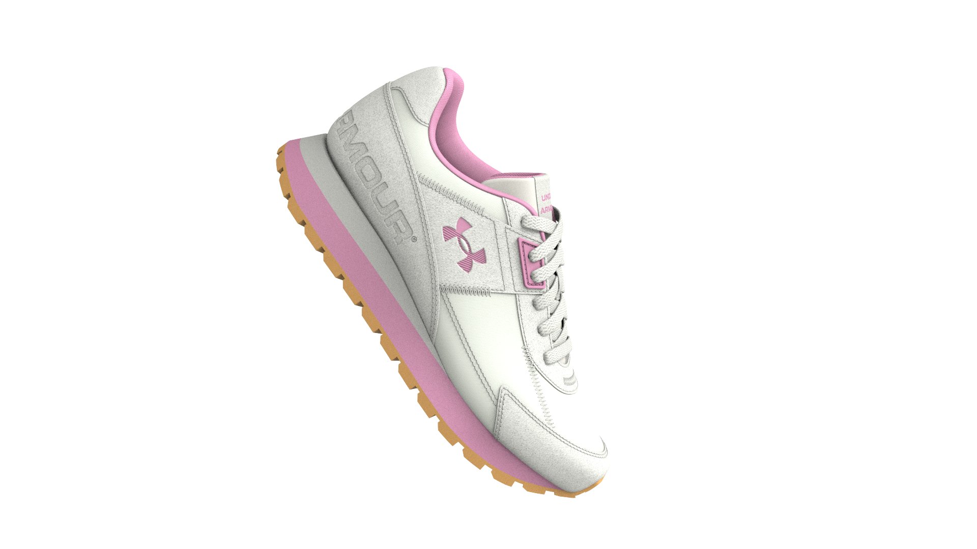 UA Essential Runner Grade School Shoes 6