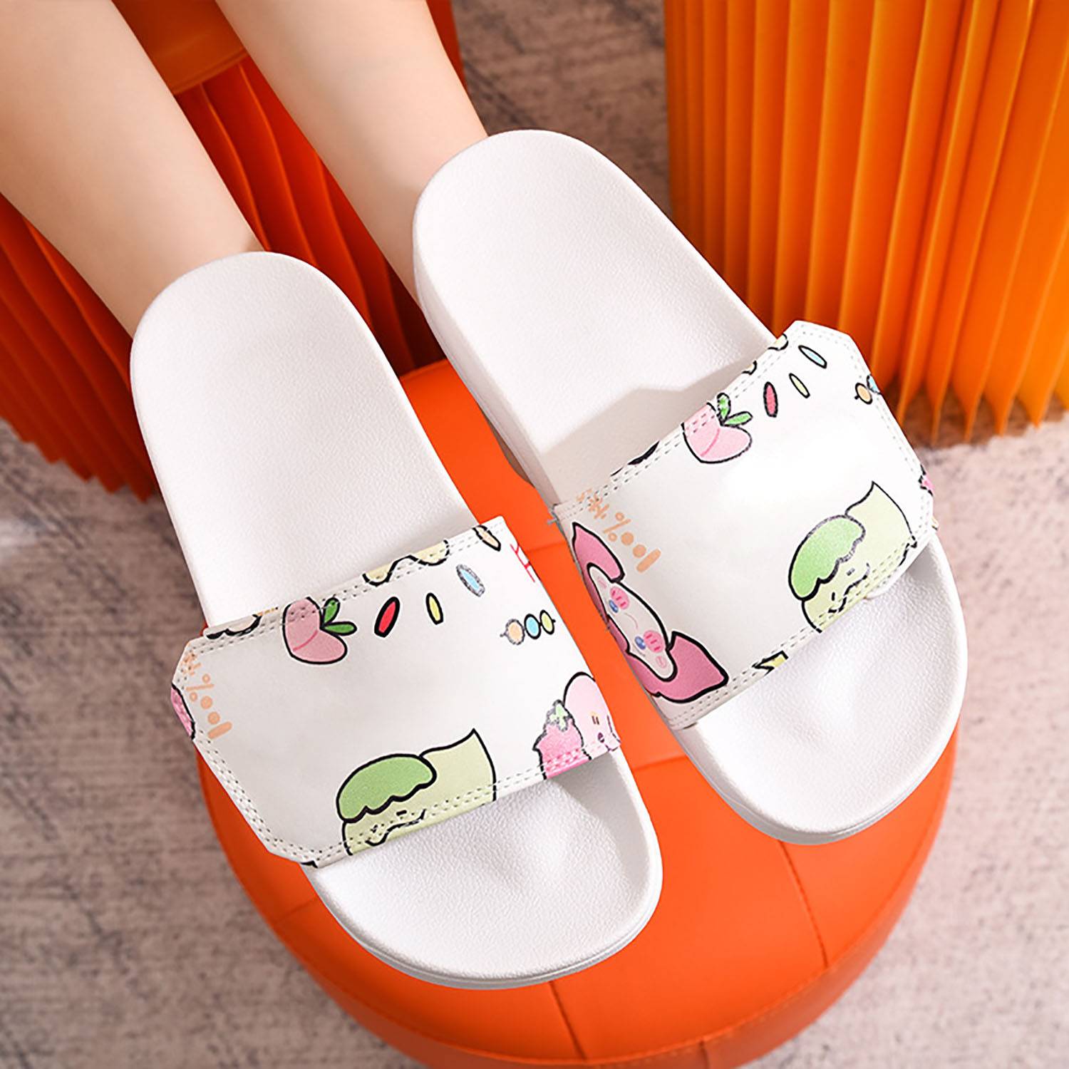 Custom Slippers W/ Hook&Loop for Men and Women 13