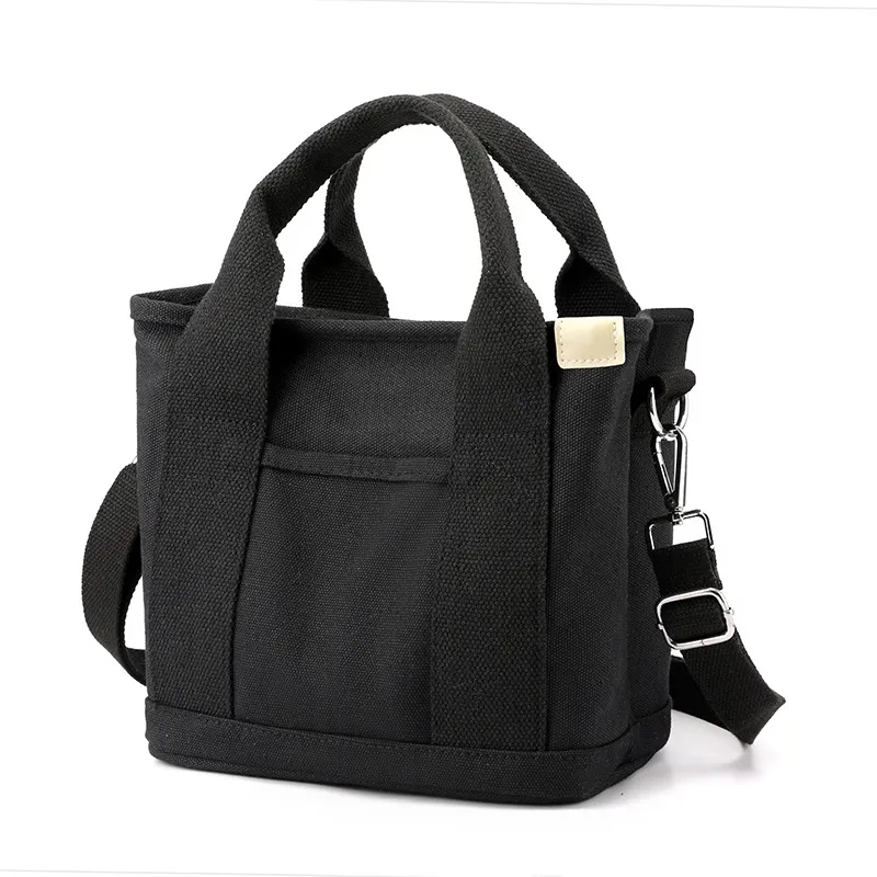 Canvas Crossbody Tote Bag 4
