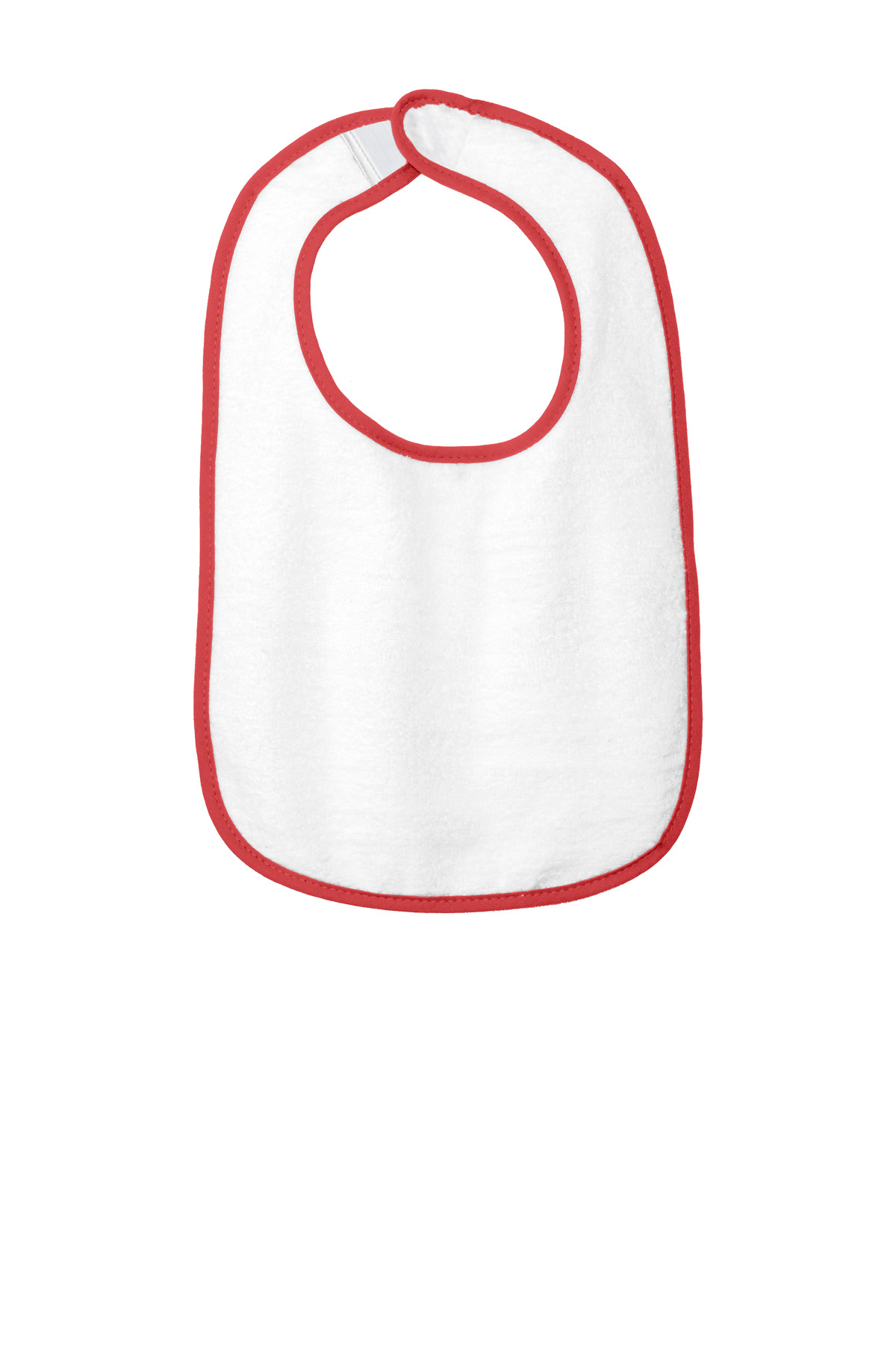 Rabbit Skins Infant Contrast Trim Terry Bib. RS1003 23