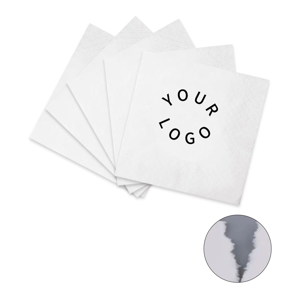 Durable Square Napkin for Parties and Promotions 2