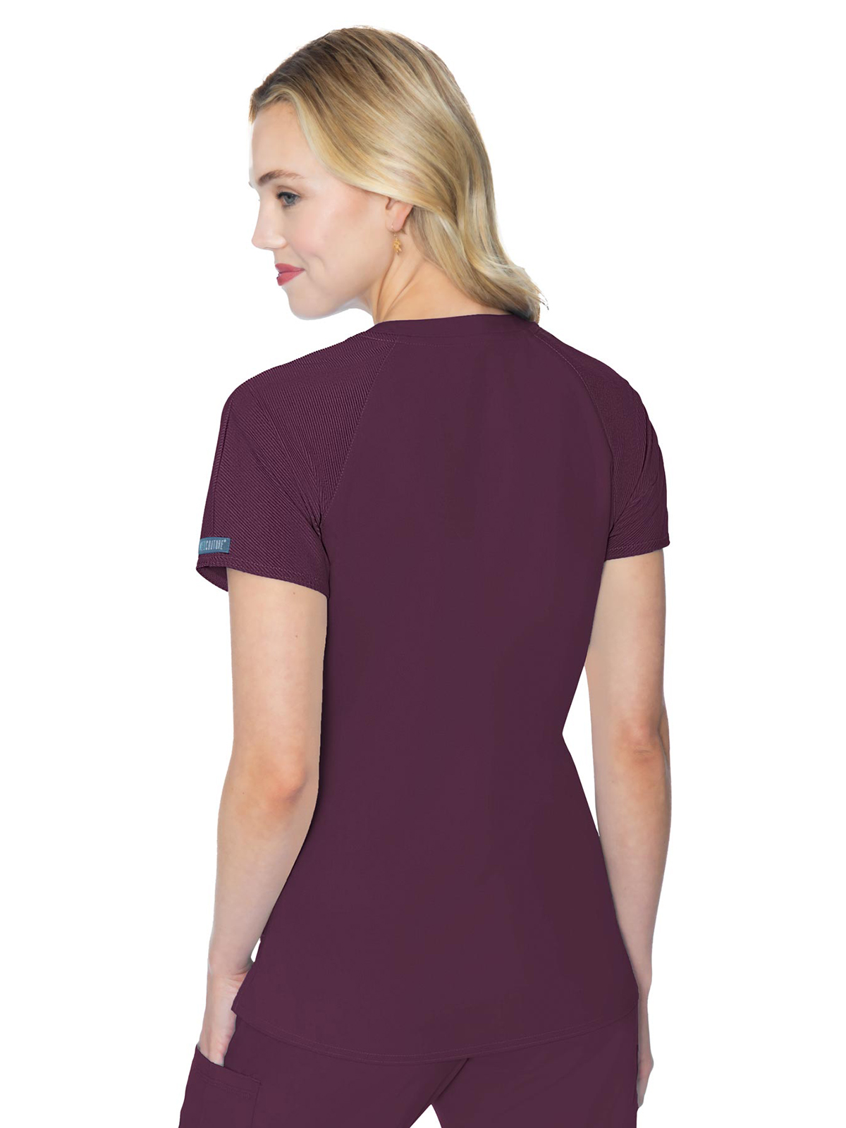 Med Couture - MC Touch - Women's 6-Pocket Raglan Sleeve Top 20