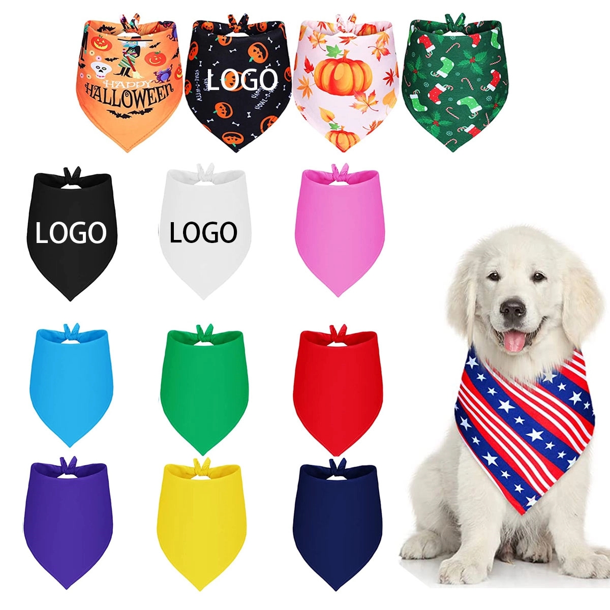 Pet Triangle Towel Saliva Bandana 5