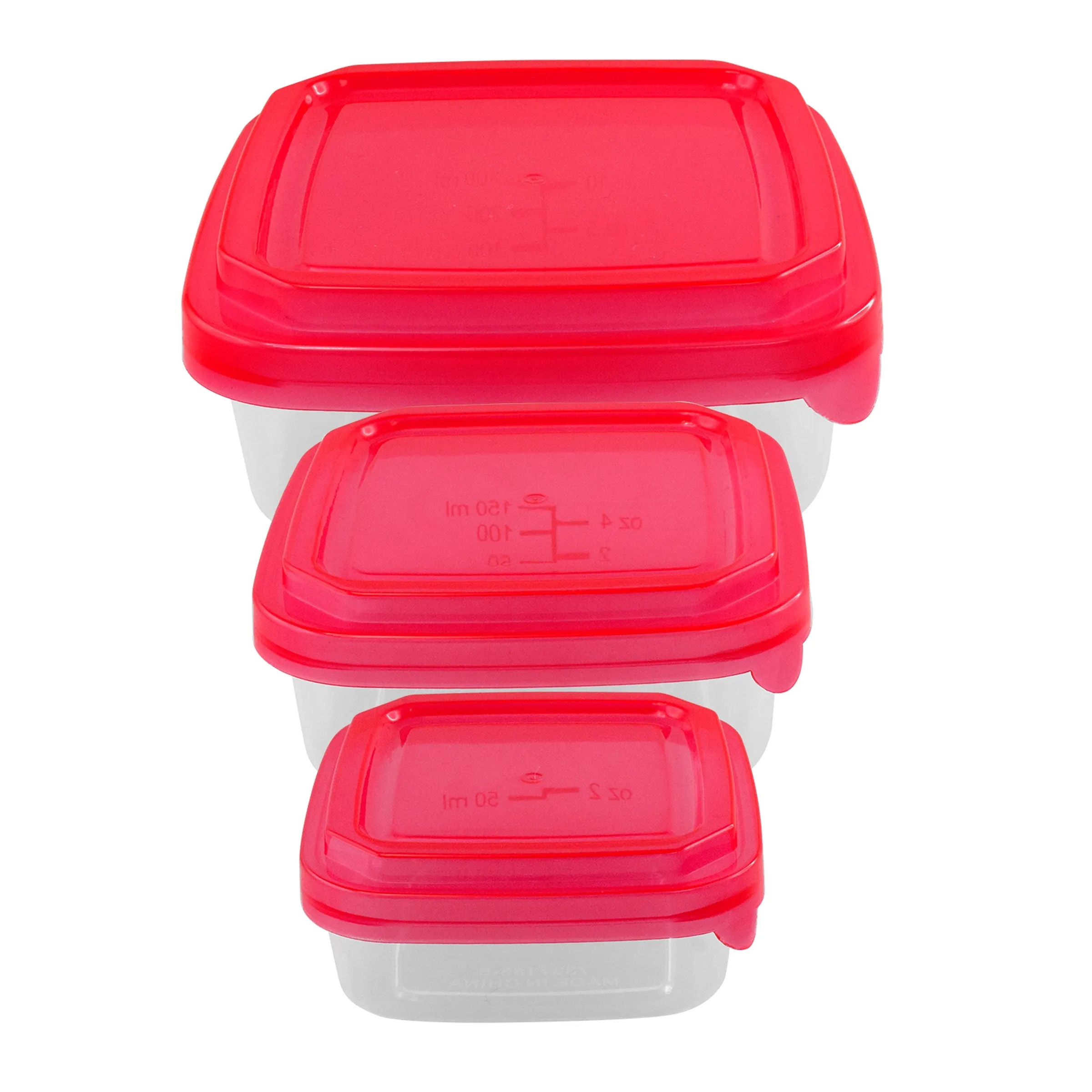 Square Portion Control Containers 9