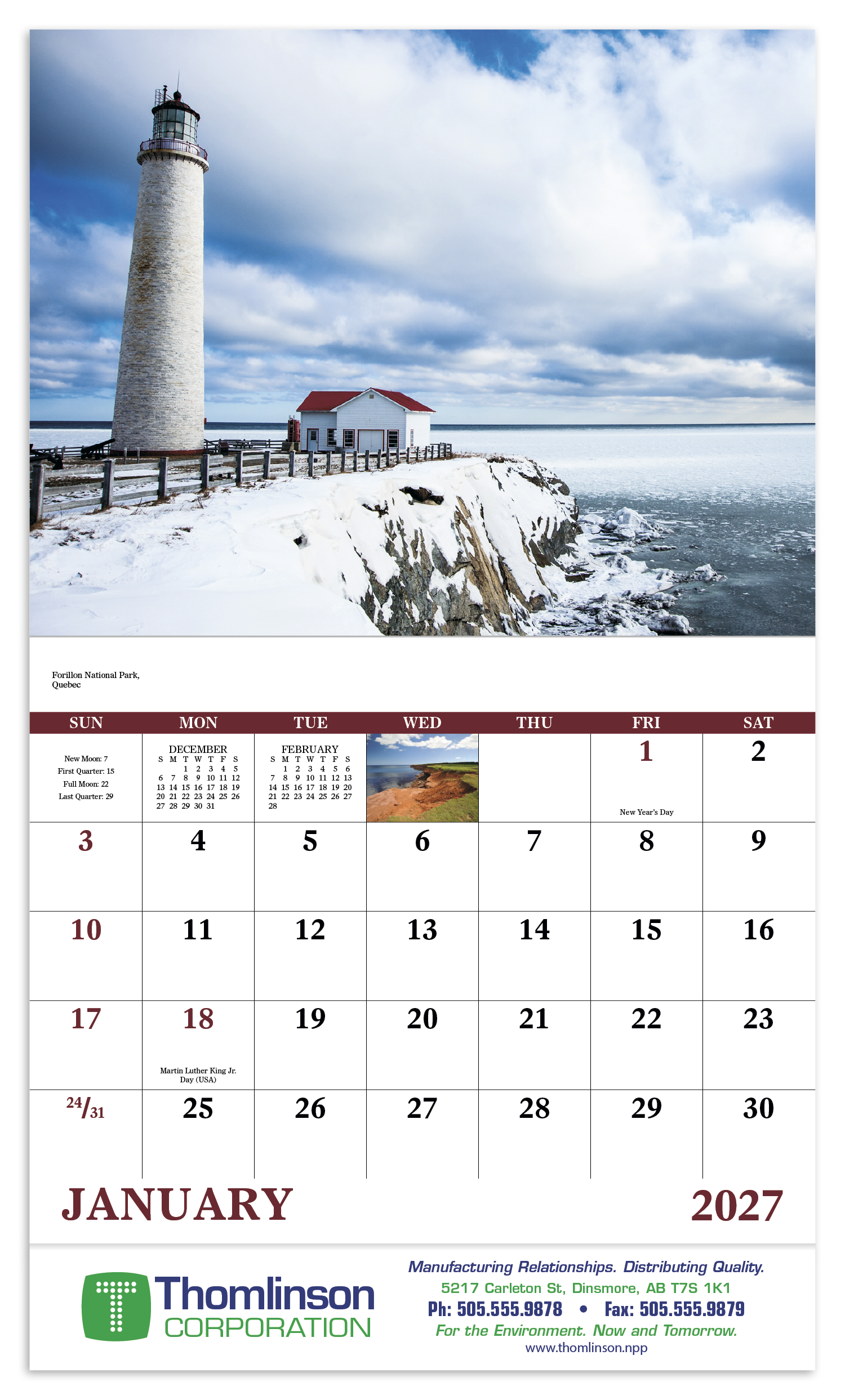 Good Value™ Canadian National Parks - Stapled Calendar 57