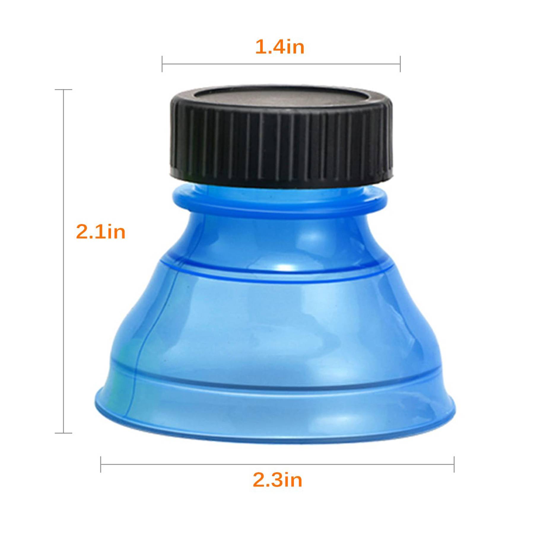 Reusable Plastic Cola Beer Lid 5