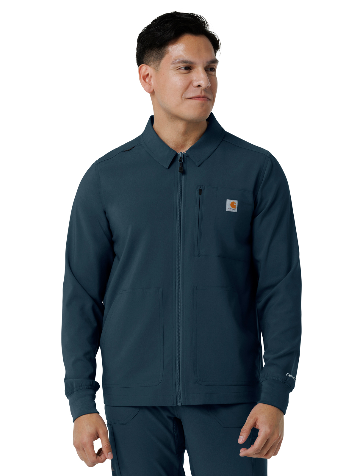 Carhartt Scrubs - Force Cross-Flex - Men's Six-Pocket Lightweight Scrub Jacket 6